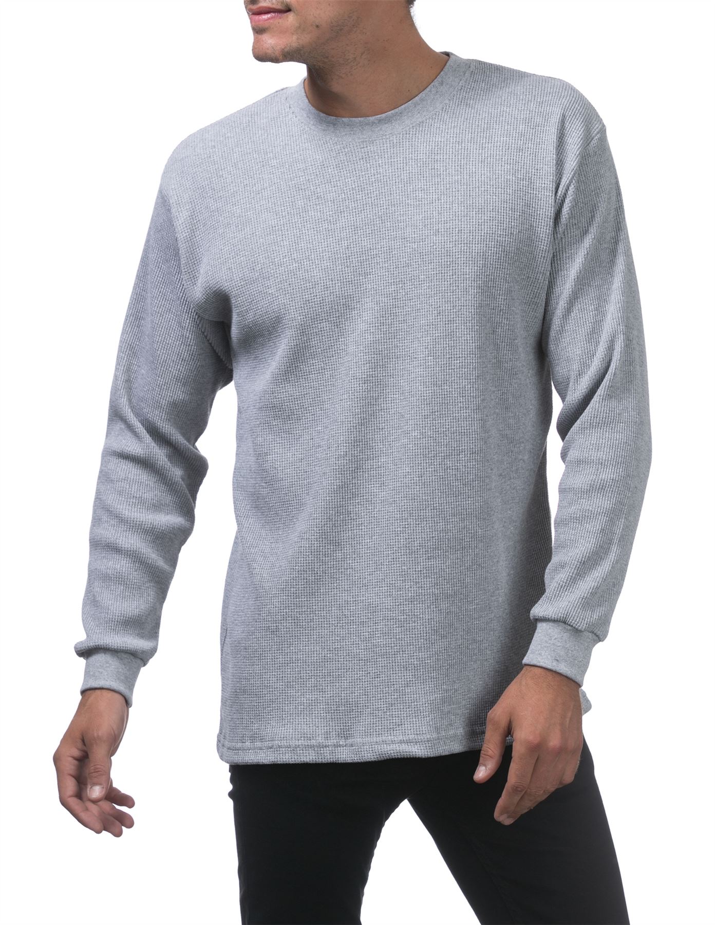 Pro Club Heavyweight Cotton Long Sleeve Thermal Top - Picture 15 of 21