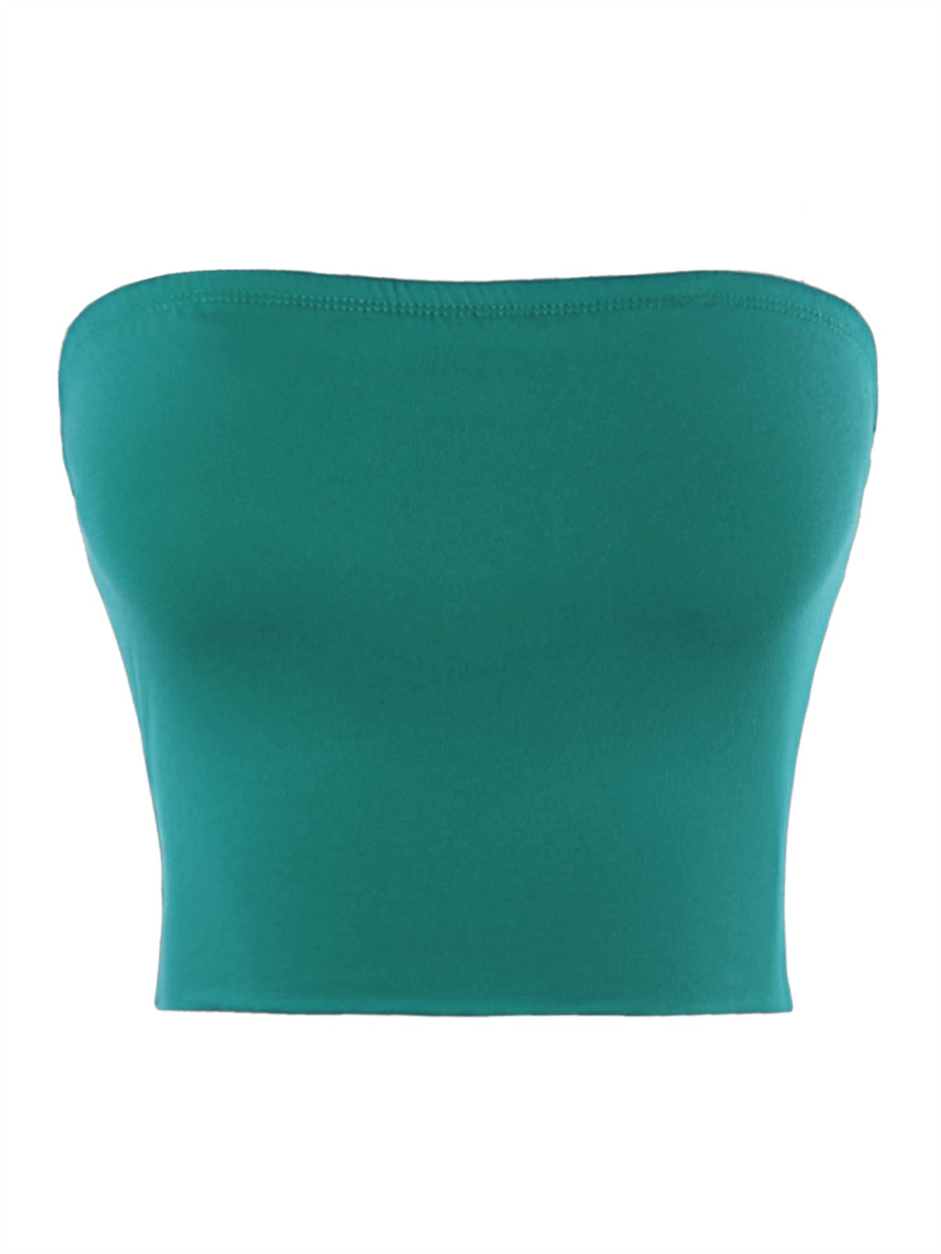 Basic Sexy Cute Tube Strapless Cotton Tank Top - Picture 15 of 18