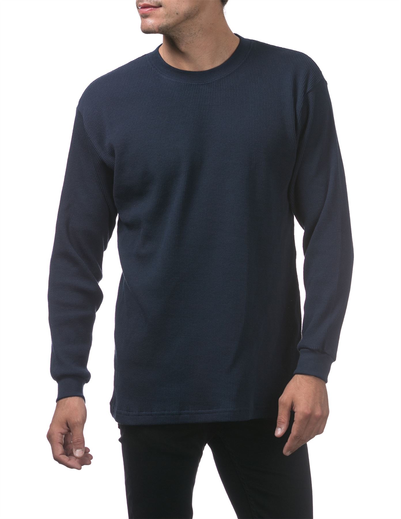 Pro Club Heavyweight Cotton Long Sleeve Thermal Top - Picture 20 of 21