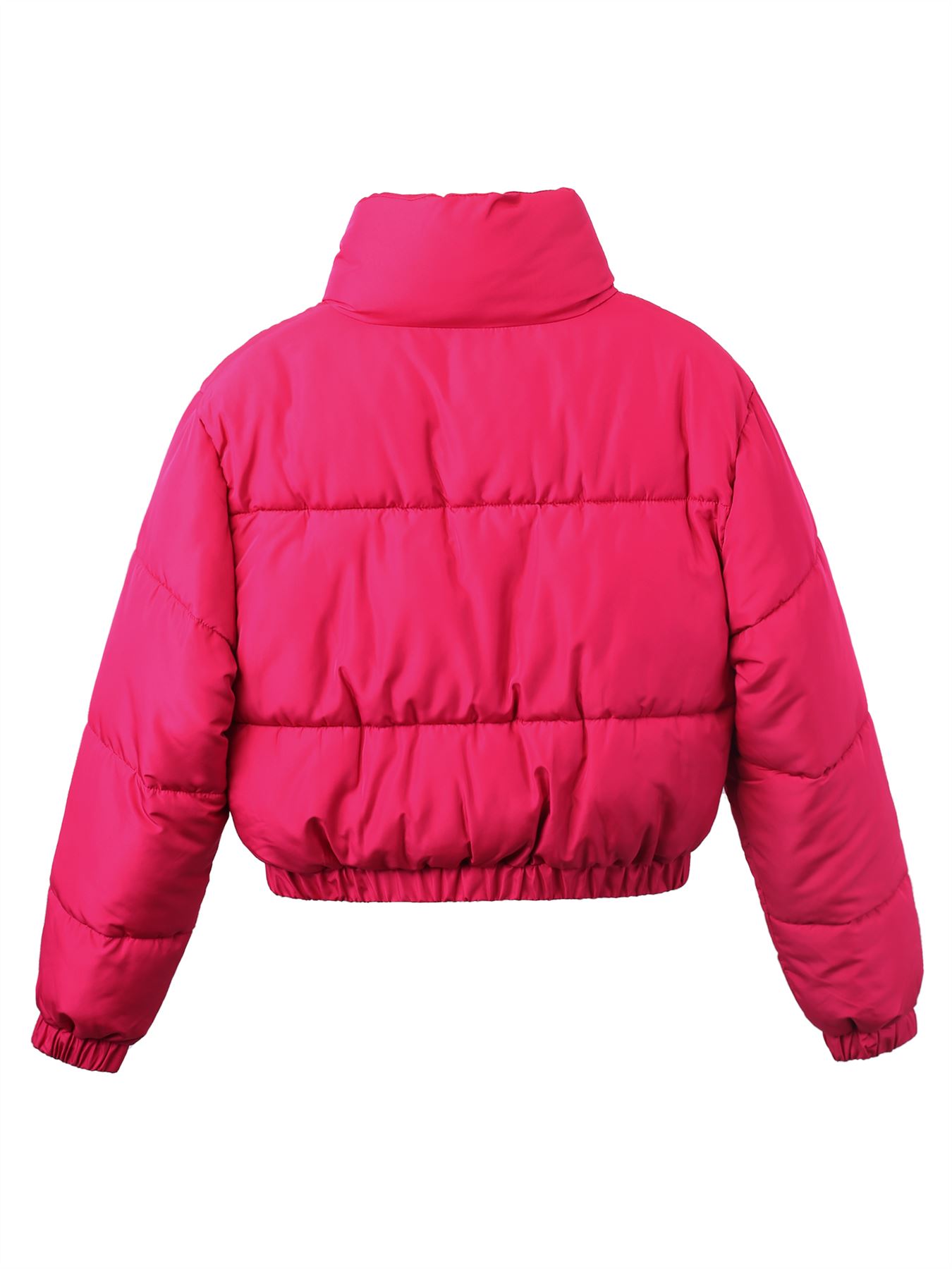 Chaqueta tampón con cremallera recortada - Imagen 19 de 37