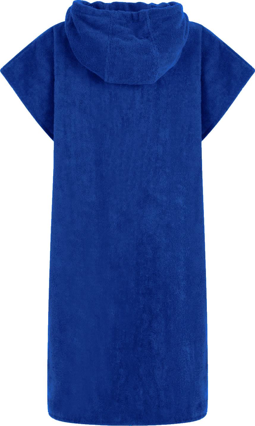 Adults Hooded 100% Cotton Changing Robe Towelling Poncho For Swimming Surf Beach - Picture 25 of 38