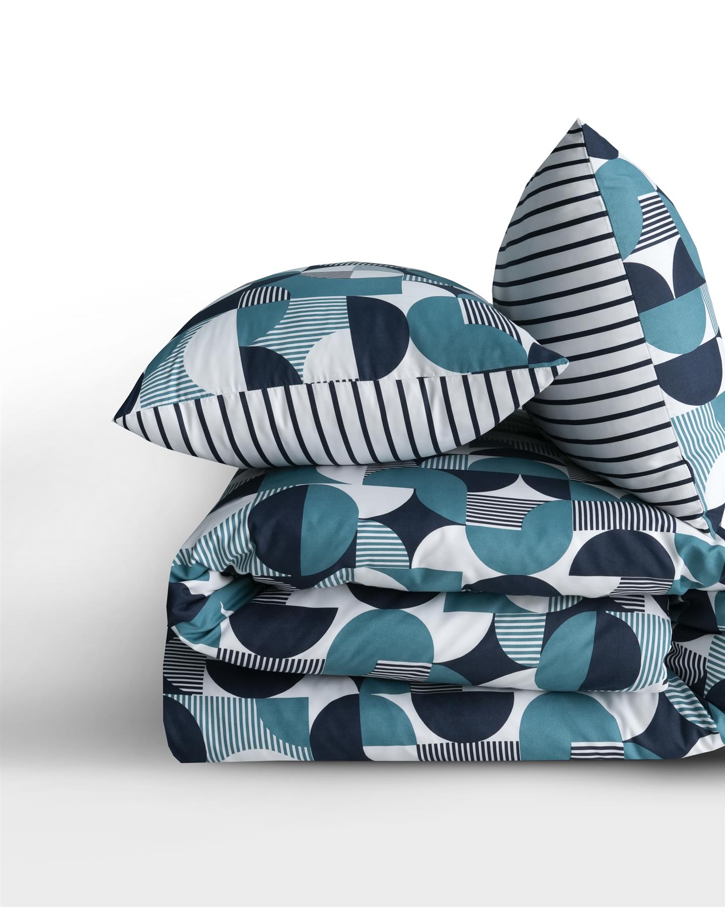 Reversible Duvet Cover Set Printed Soft Microfibre Bedding With Pillowcases - Produktbild 8