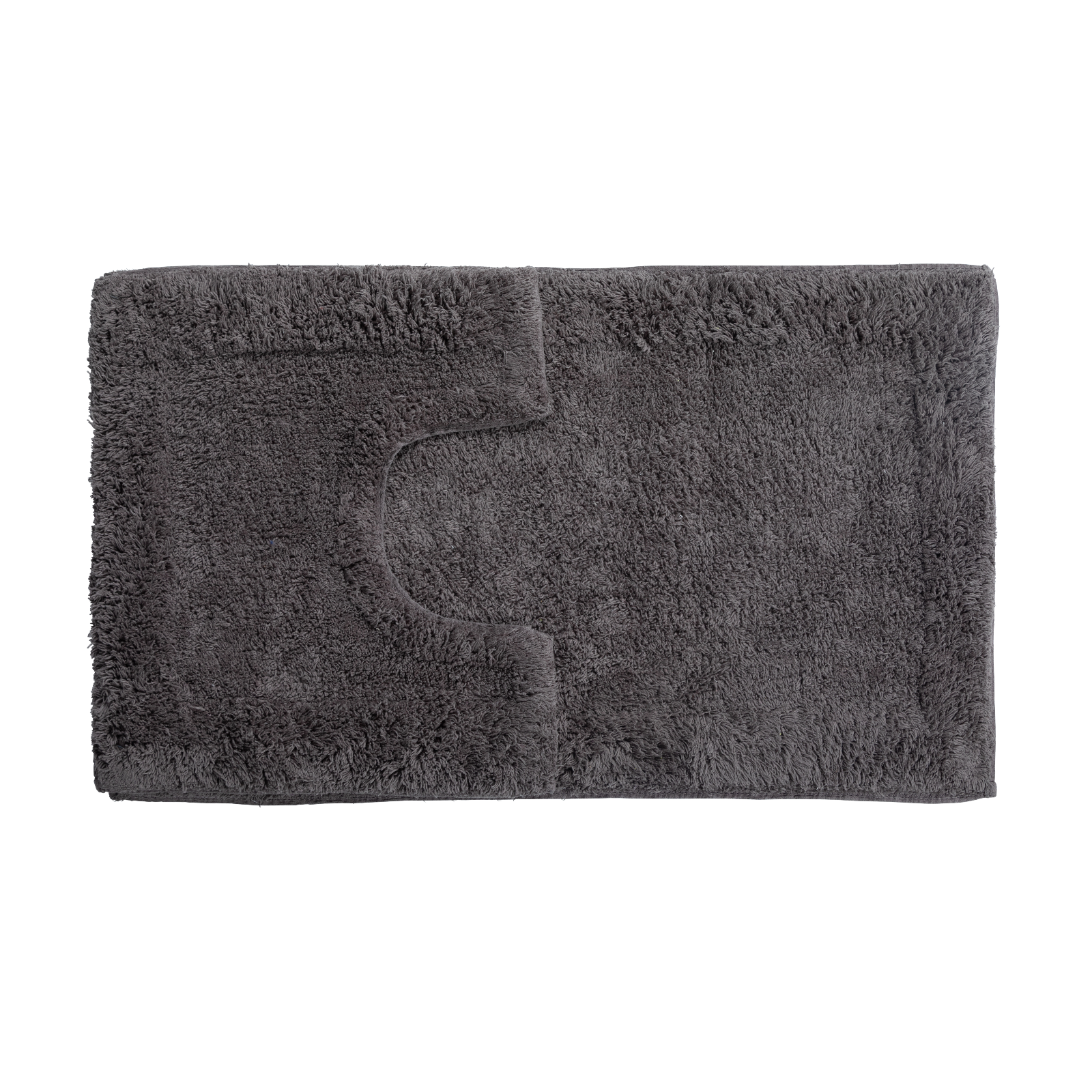 2 Piece Bath Mat and Pedestal Set with Coated Back 100% Cotton Pile - Picture 5 of 27