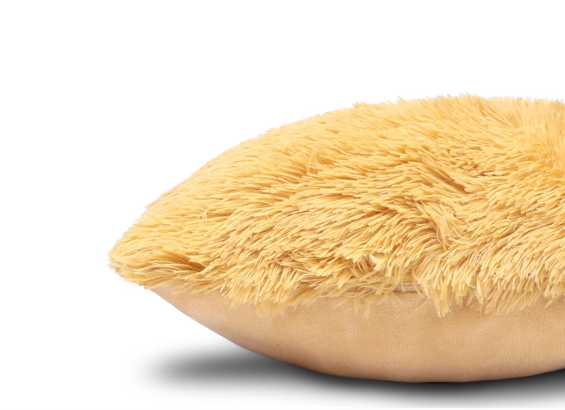 Luxury Long Pile Cushion Cover Super Soft and Cuddly Faux Fur Shaggy 43x43cm - Picture 41 of 53