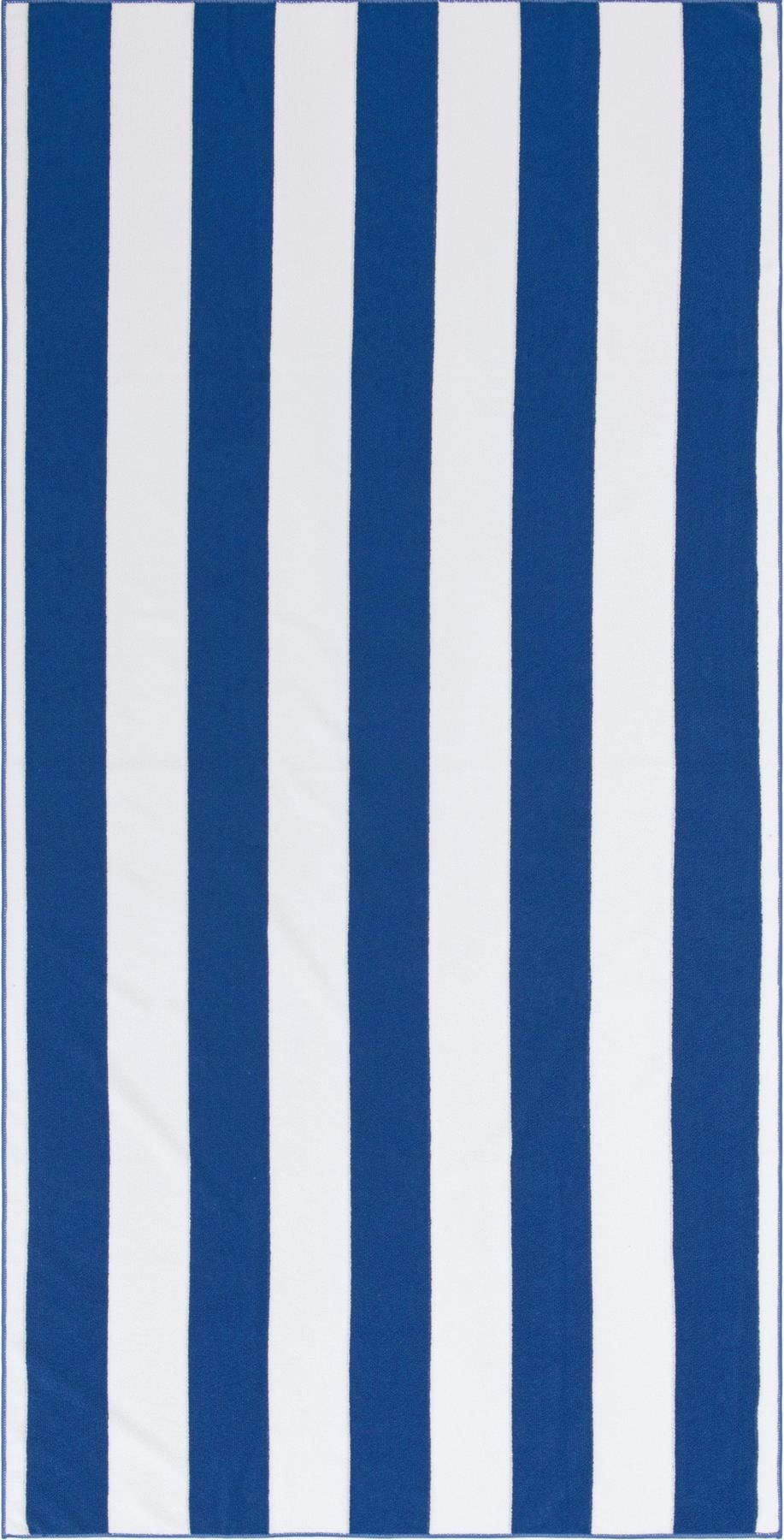 Beach Towel Large Striped Soft & Absorbent Cabana Stripes Lightweight Microfibre - Picture 15 of 26