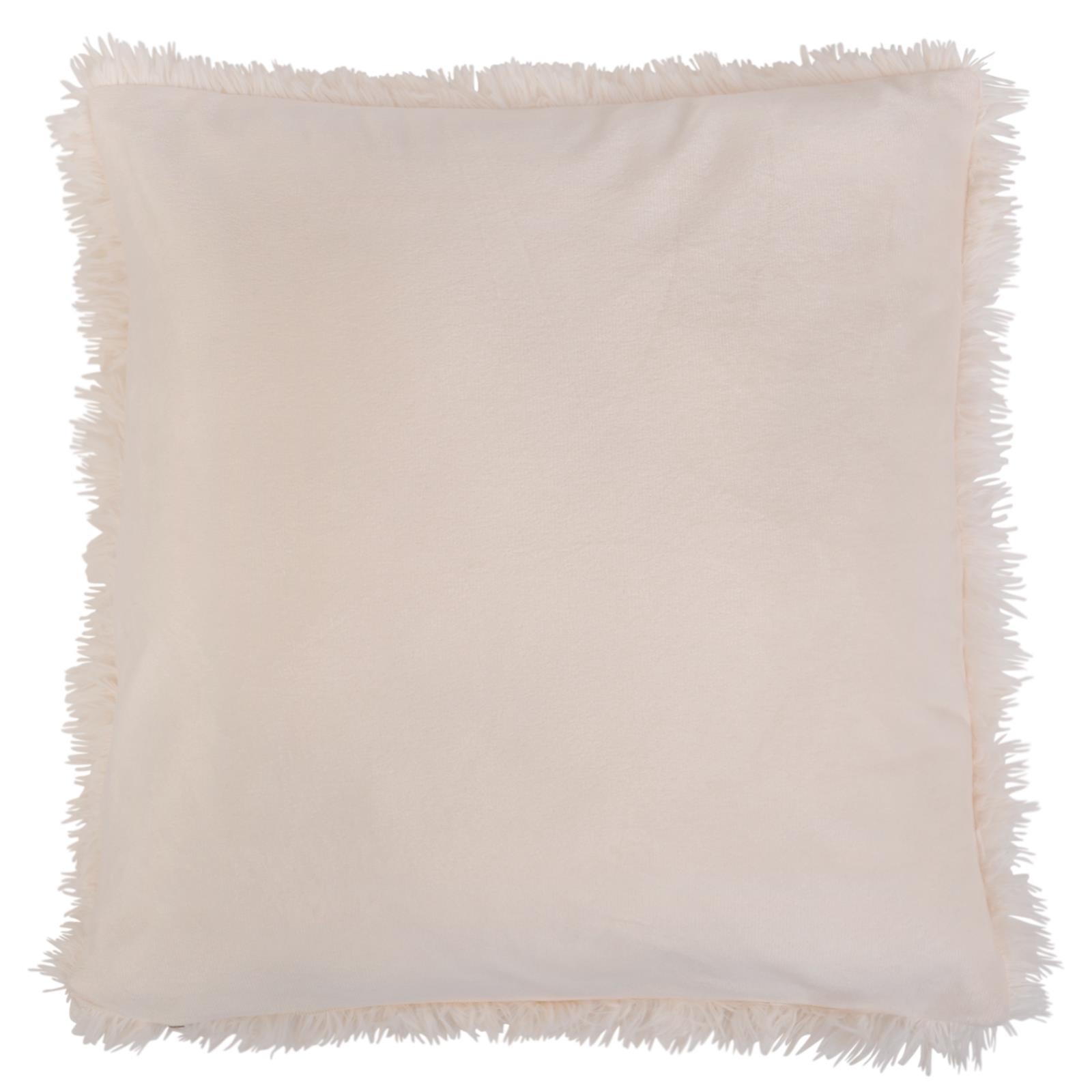 Luxury Long Pile Cushion Cover Super Soft and Cuddly Faux Fur Shaggy 43x43cm - Picture 20 of 53