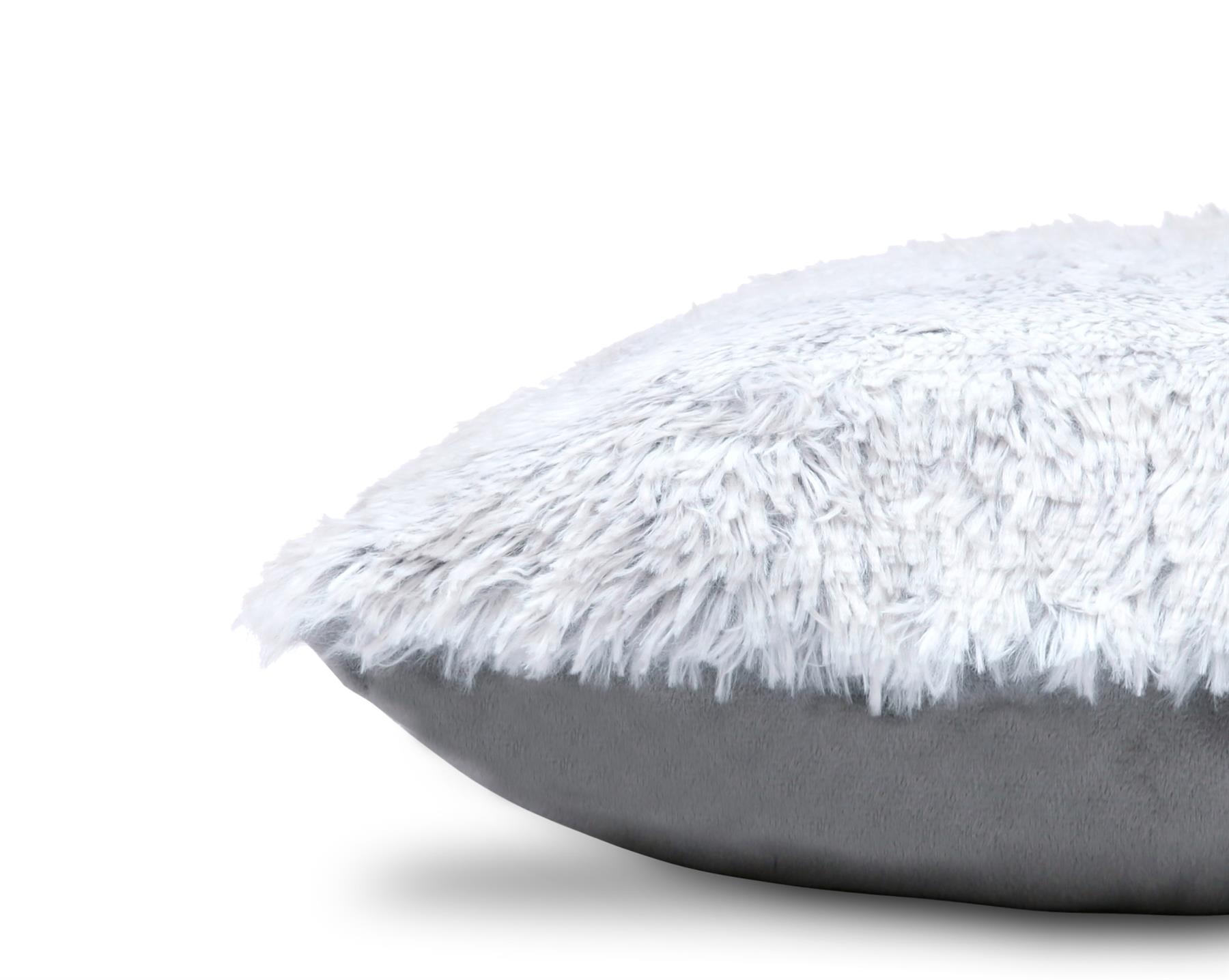 Luxury Long Pile Cushion Cover Super Soft and Cuddly Faux Fur Shaggy 43x43cm - Picture 15 of 53