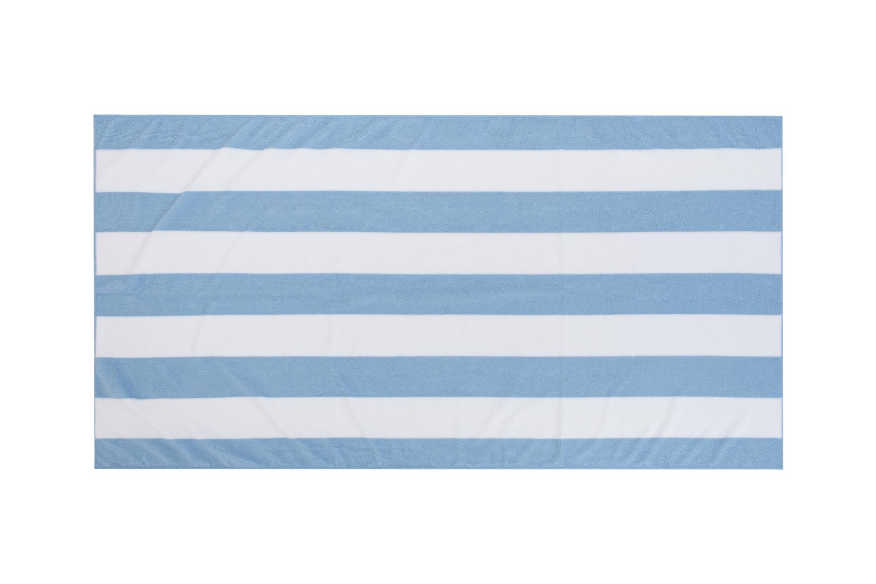 Large Beach Towel Striped Super Soft Microfibre Cabana Stripe Lightweight 2 Size - Picture 16 of 31