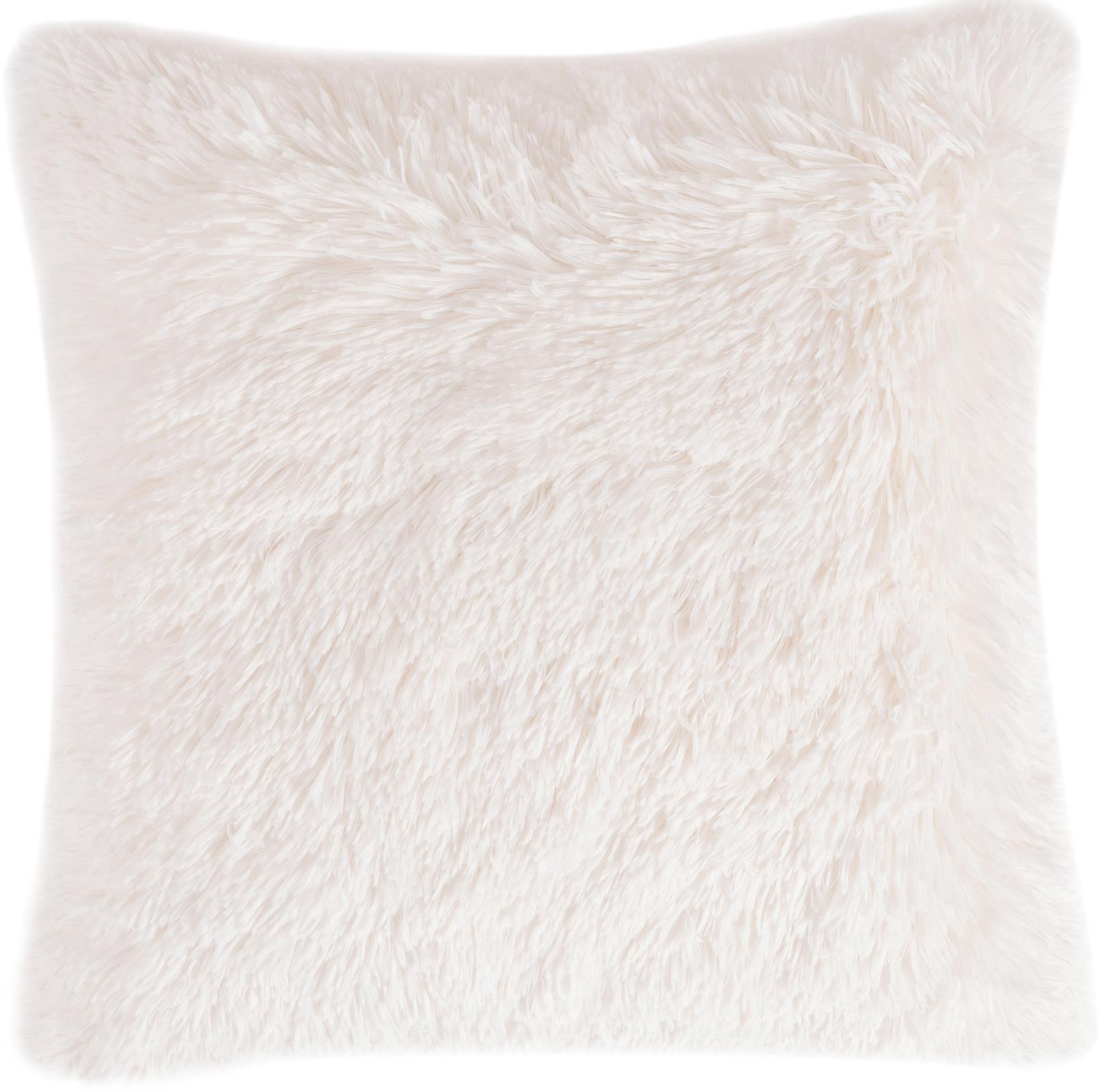 Luxury Long Pile Cushion Cover Super Soft and Cuddly Faux Fur Shaggy 43x43cm - Picture 19 of 53