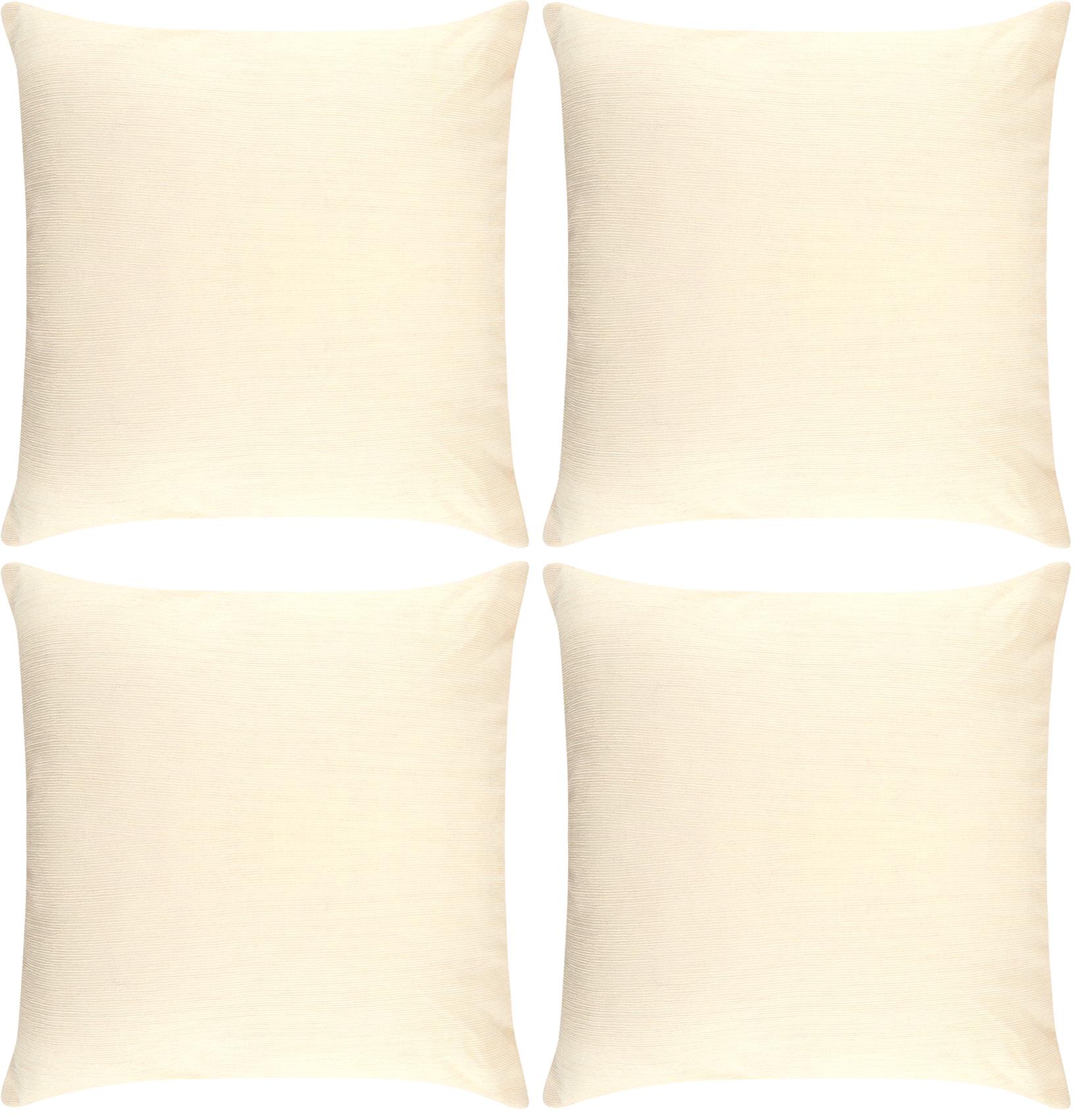 4 x Cushion Covers Soft Chenille Smart Luxury 43 x 43cm 17x17" Square Cover - Picture 5 of 25