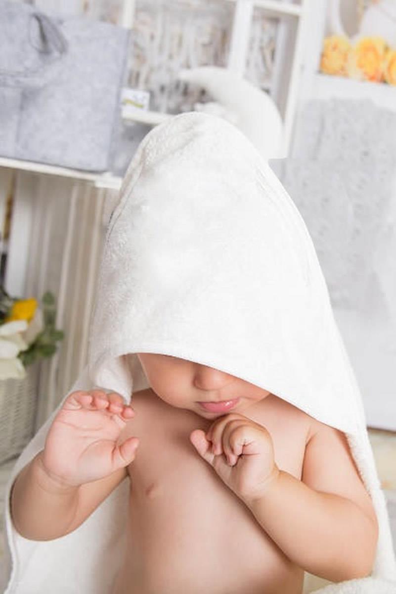 2 x Hooded Baby Towel 100% Cotton Bath Cuddly Wrap Soft - Picture 25 of 27