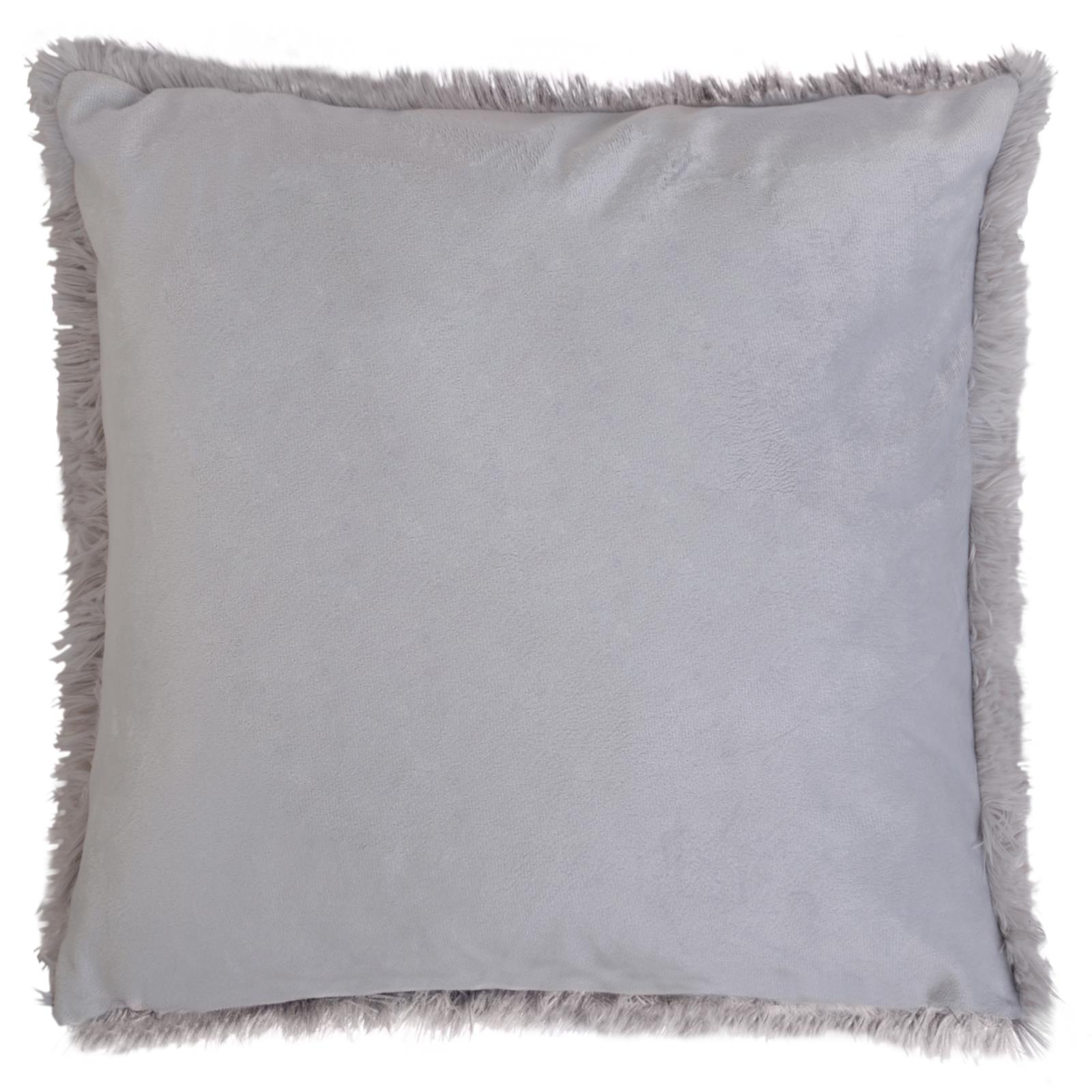 Luxury Long Pile Cushion Cover Super Soft and Cuddly Faux Fur Shaggy 43x43cm - Picture 49 of 53