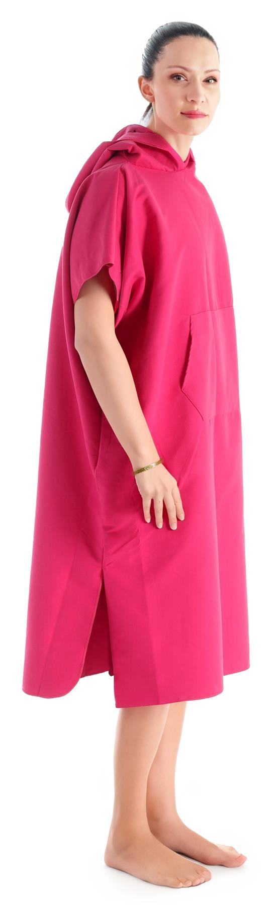 Ladies Microfibre Changing Robe Quick Drying Absorbent Sand Free Poncho - Picture 11 of 27