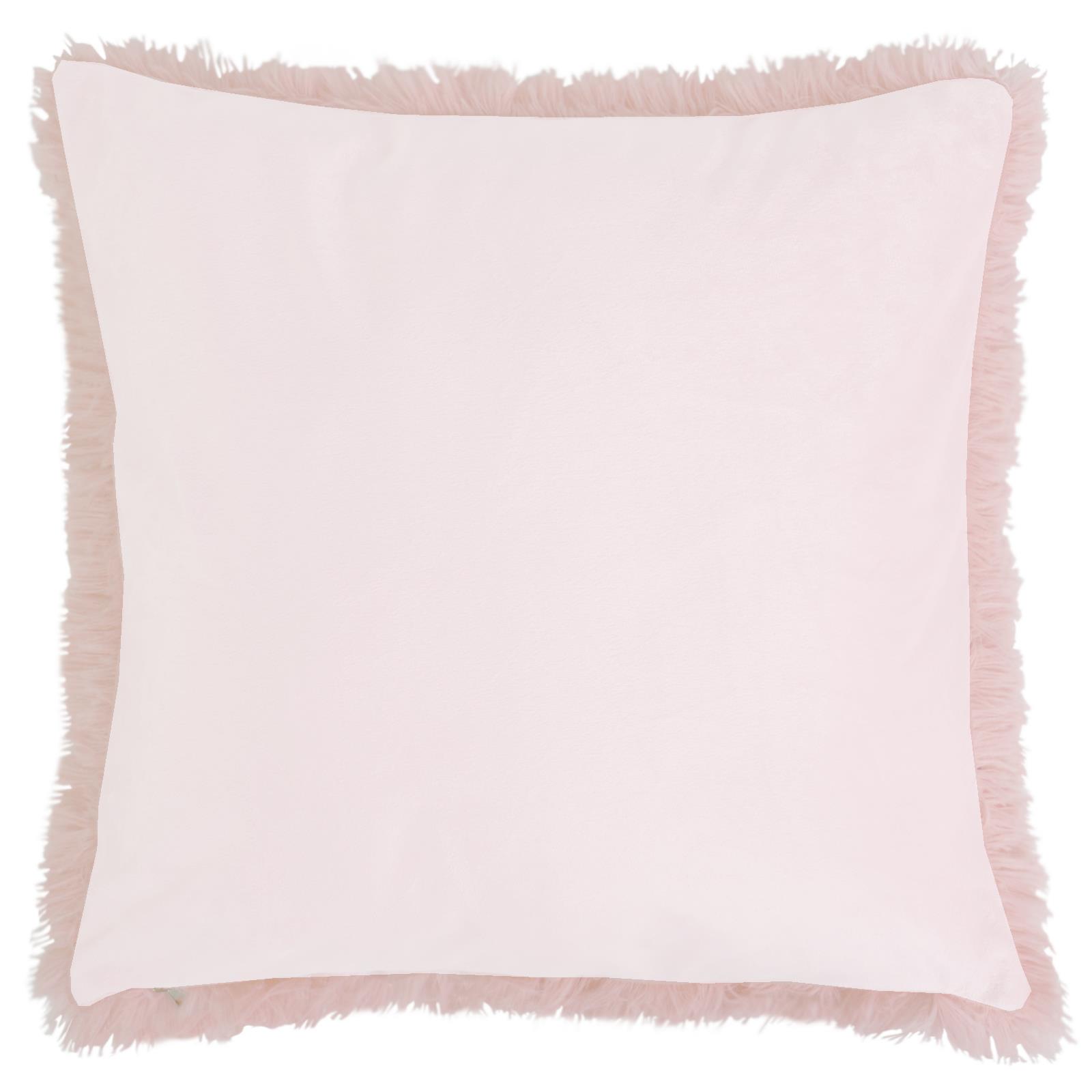Luxury Long Pile Cushion Cover Super Soft and Cuddly Faux Fur Shaggy 43x43cm - Picture 9 of 53