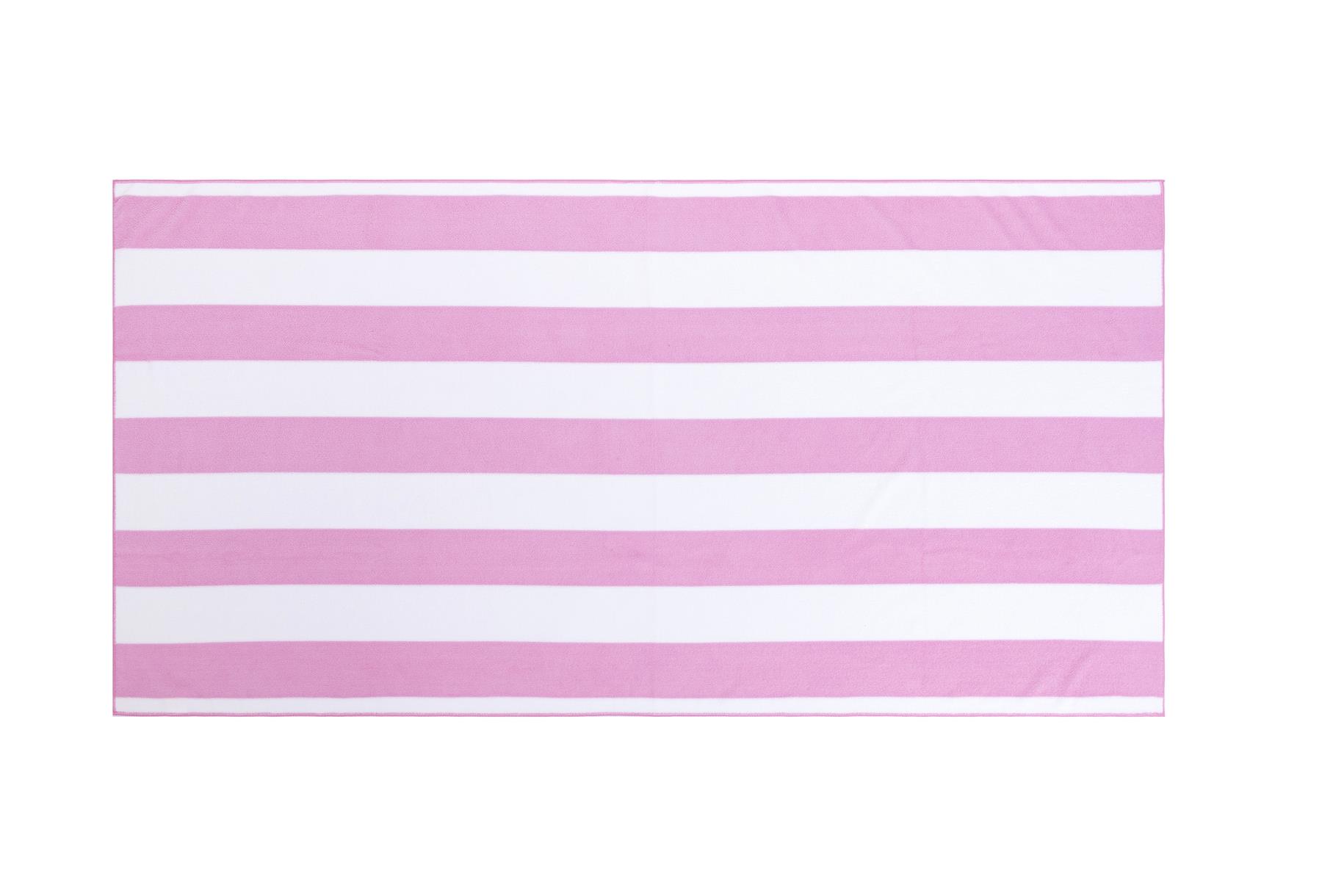 Beach Towel Large Striped Soft & Absorbent Cabana Stripes Lightweight Microfibre - Picture 22 of 26
