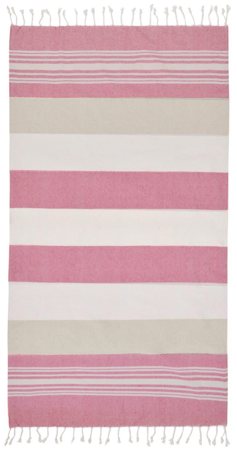 Large Hammam Beach Towel Striped Turkish Style Fouta Peshtemal Cotton Rich - Picture 30 of 37