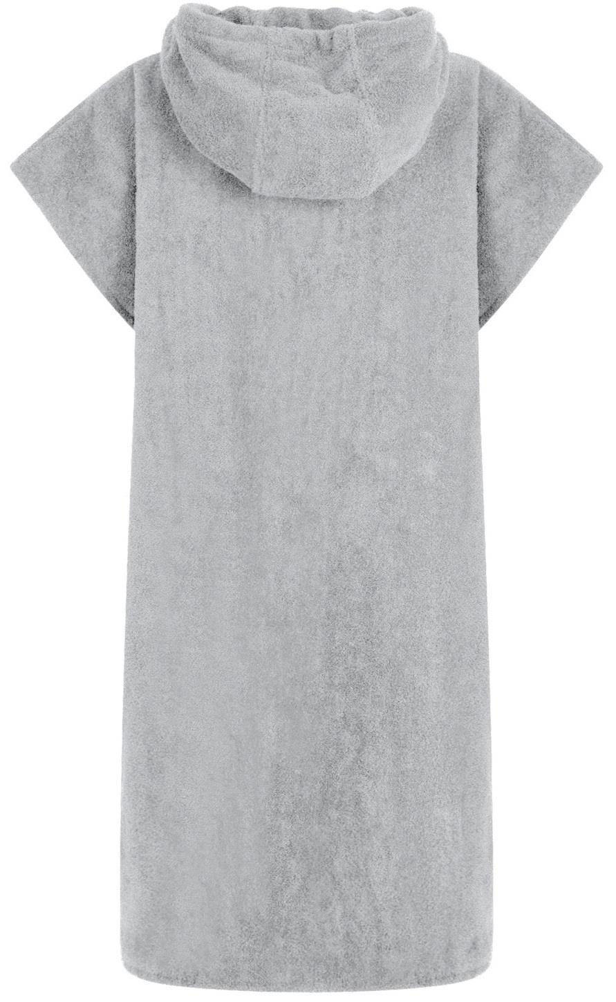 Adults Hooded 100% Cotton Changing Robe Towelling Poncho For Swimming Surf Beach - Picture 30 of 38