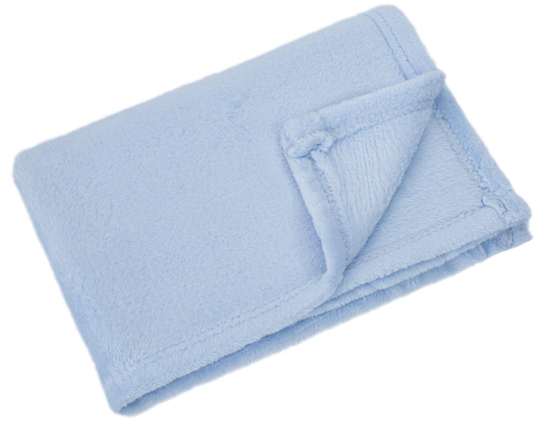 Soft Fleece Baby Blanket 60x90cm Plush Flannel Moses Basket Pram Girl Boy Stars - Picture 24 of 41