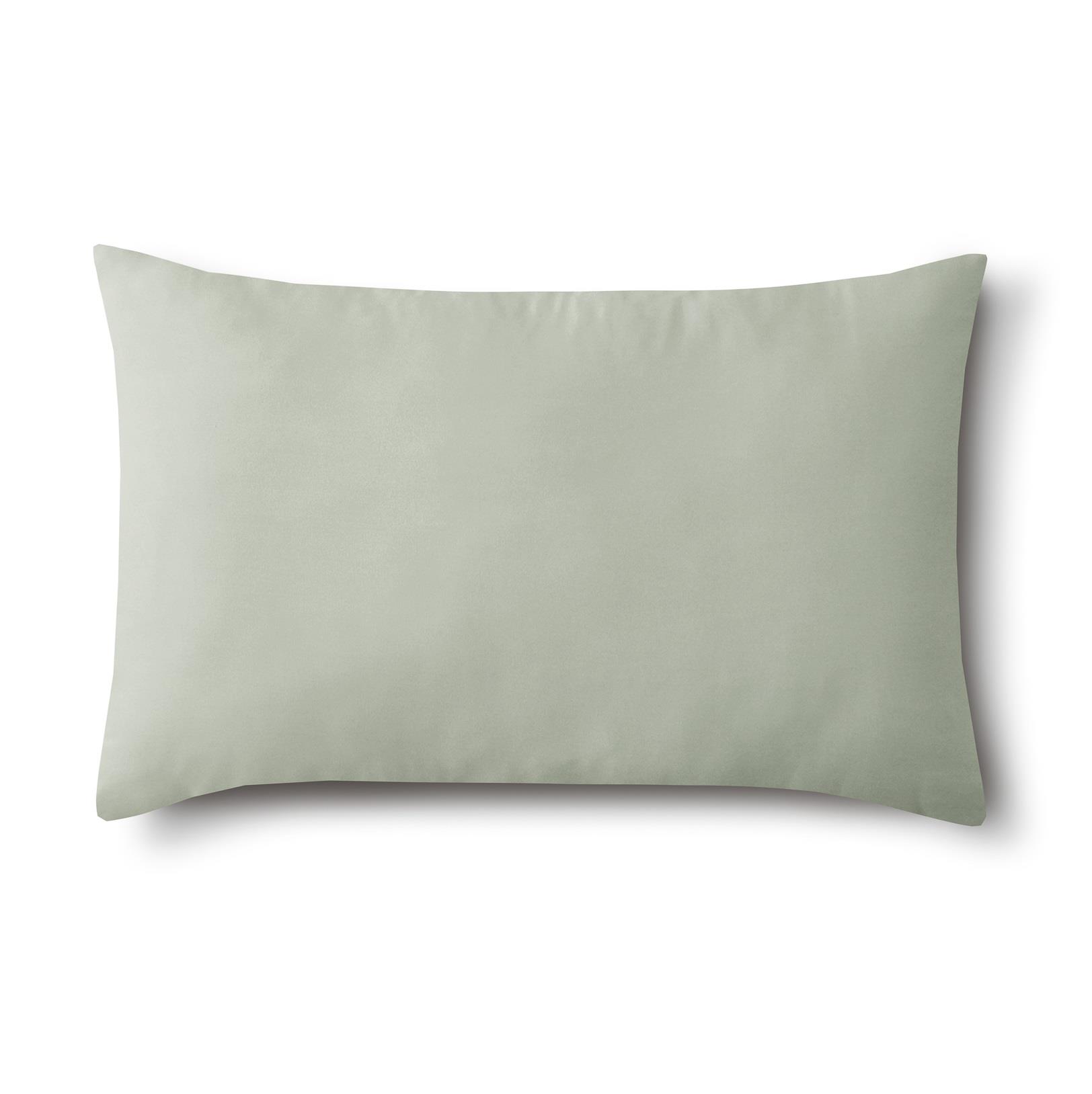 Pillow Case 2 Pack Soft Standard Size Envelope Closure Plain Dye Microfibre