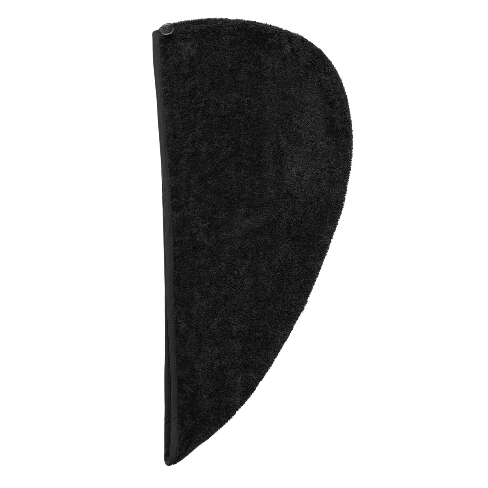 100% Cotton Hair Turban Absorbent Towel Drying Soft Wrap With Loop & Button - Picture 15 of 33