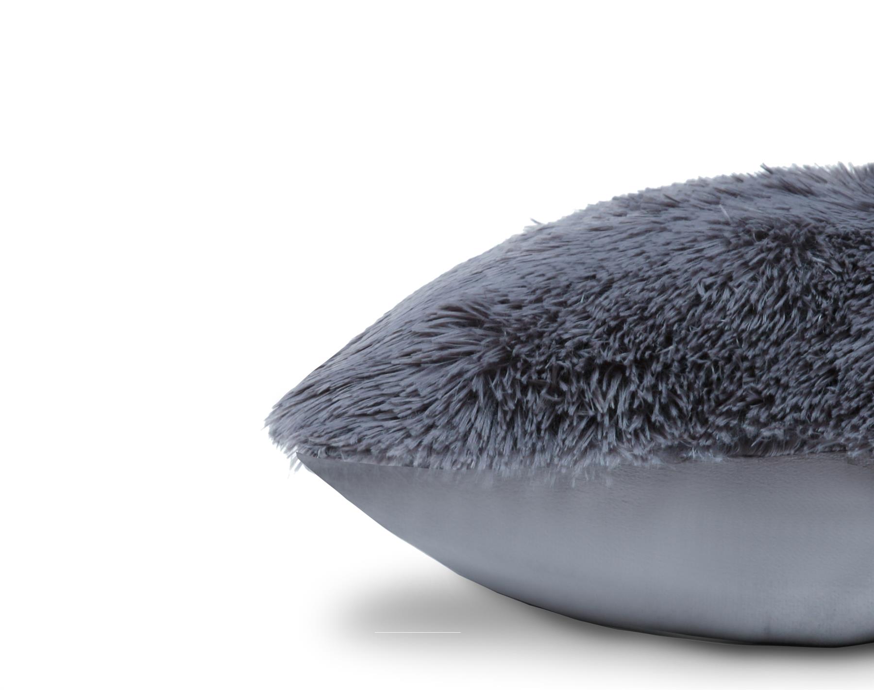 Luxury Long Pile Cushion Cover Super Soft and Cuddly Faux Fur Shaggy 43x43cm - Picture 13 of 53