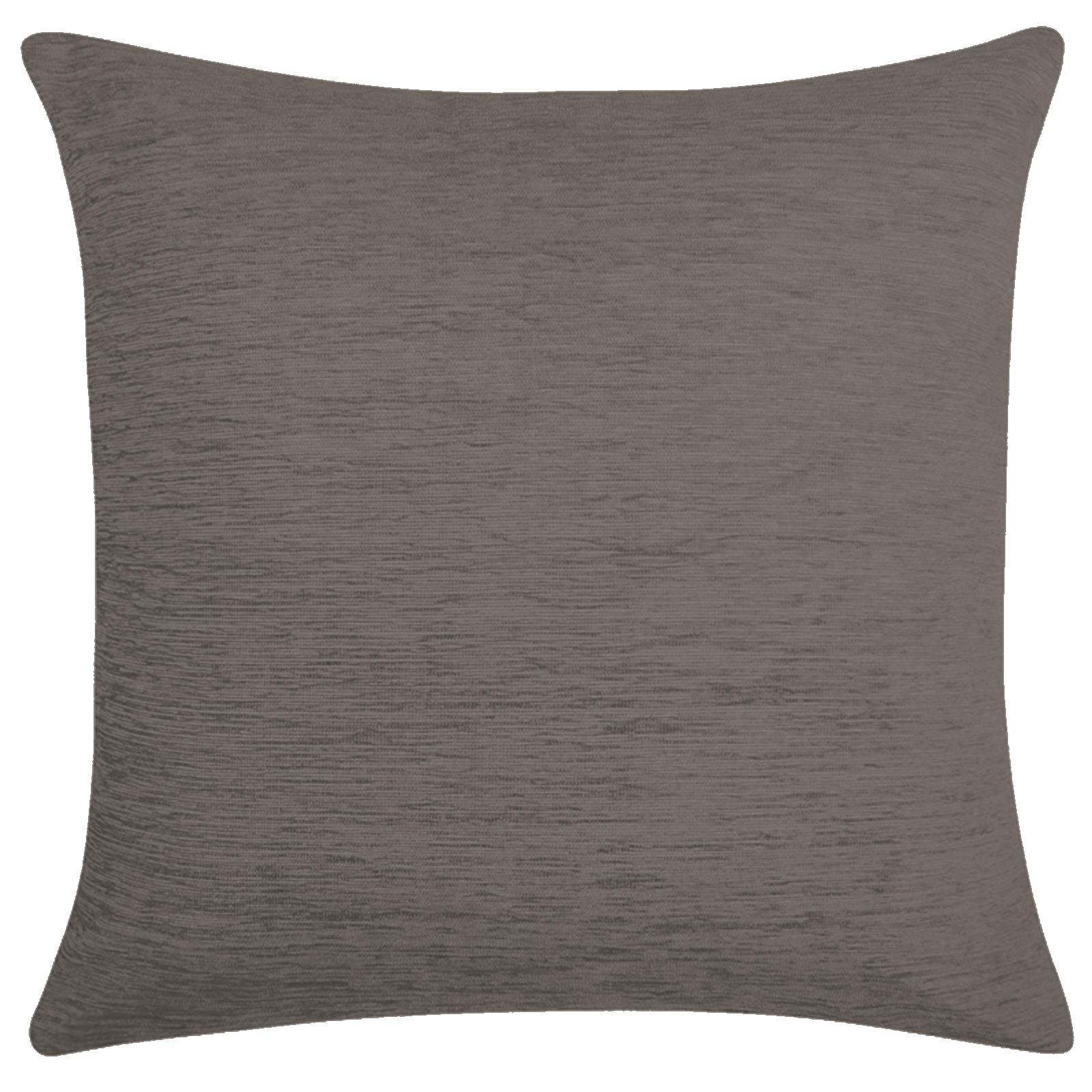 Luxury Chenille Cushion Covers Soft Cover Plain Solid Colour 43 x 43cm 17x17" - Picture 9 of 22