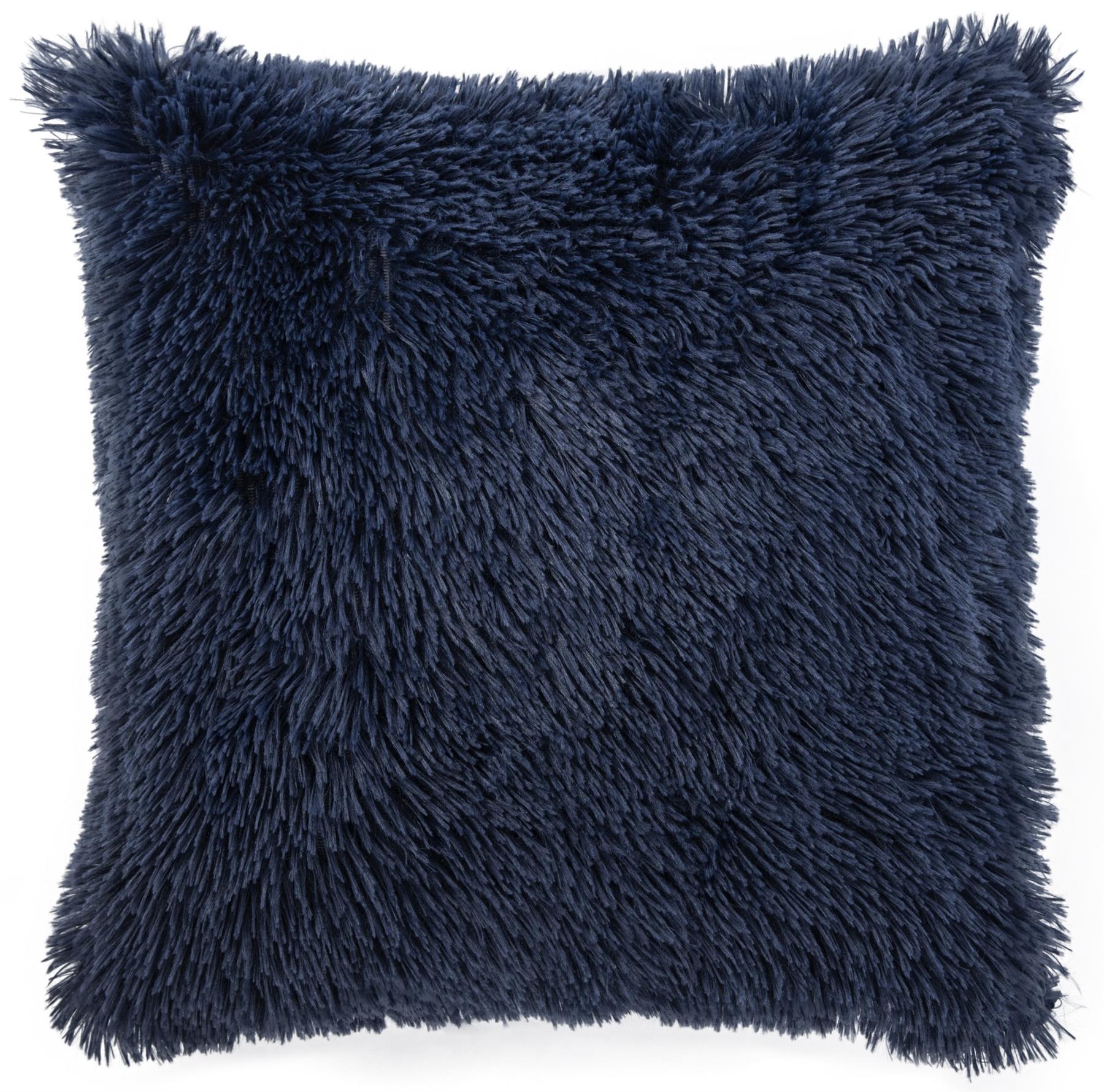 Luxury Long Pile Cushion Cover Super Soft and Cuddly Faux Fur Shaggy 43x43cm - Picture 31 of 53