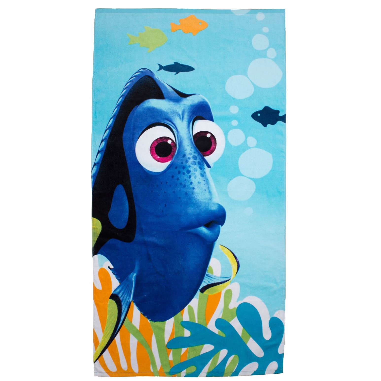 Official Disney Finding Dory Towel Dory Nemo Cotton Beach Bath Towel
