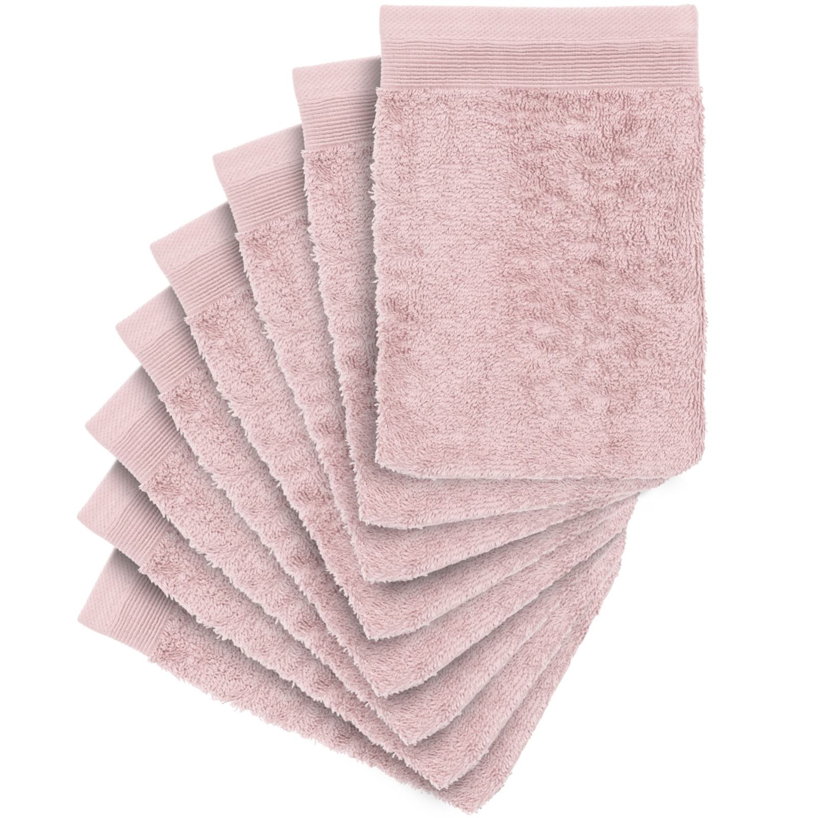 6 x Premium Quality 100 Cotton Wash Mitt Face Flannel Body Scrub eBay