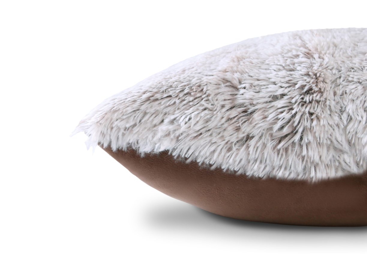 Luxury Long Pile Cushion Cover Super Soft and Cuddly Faux Fur Shaggy 43x43cm - Picture 30 of 53