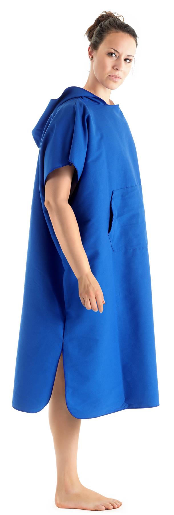 Ladies Microfibre Changing Robe Quick Drying Absorbent Sand Free Poncho - Picture 17 of 27