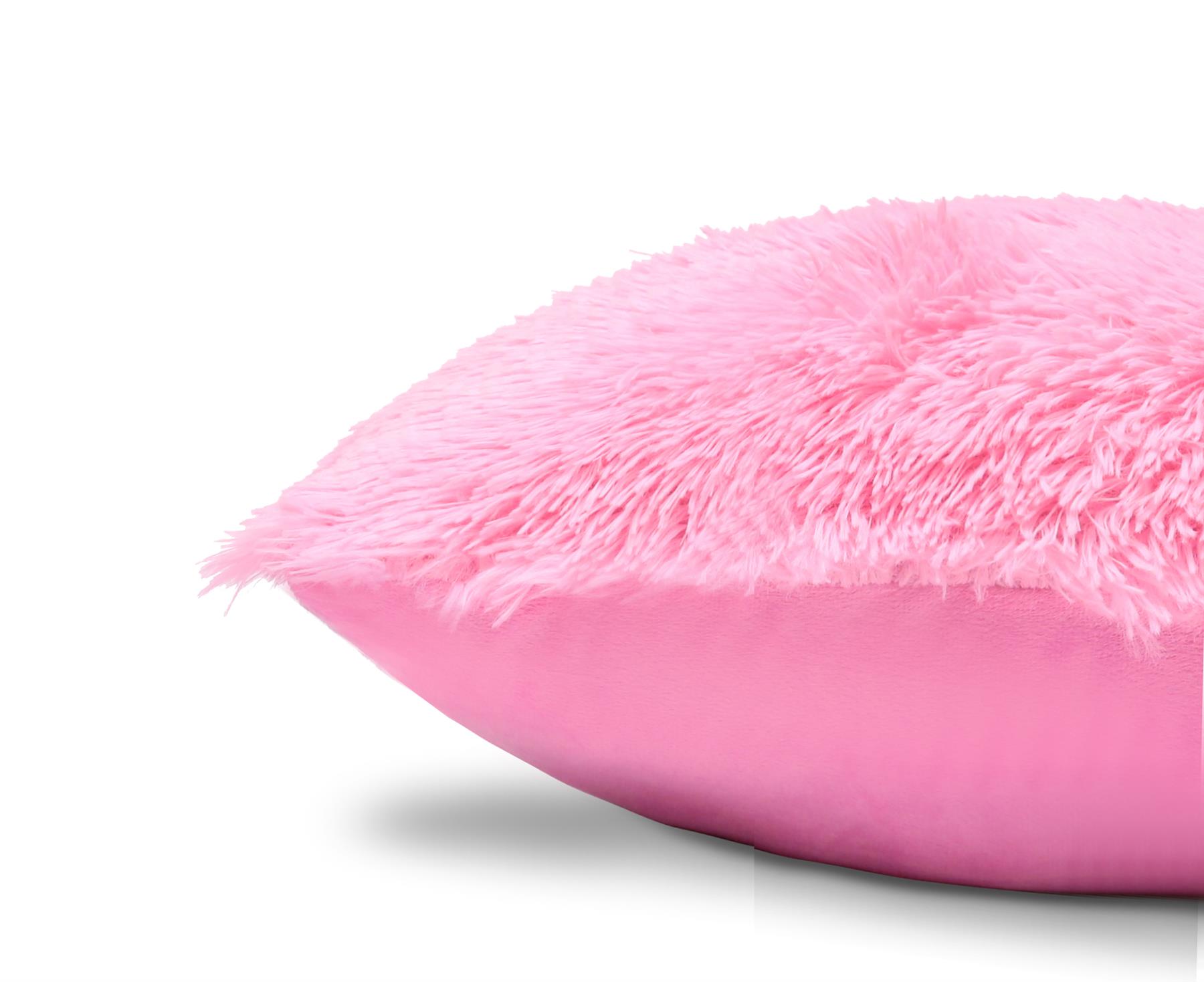 Luxury Long Pile Cushion Cover Super Soft and Cuddly Faux Fur Shaggy 43x43cm - Picture 53 of 53
