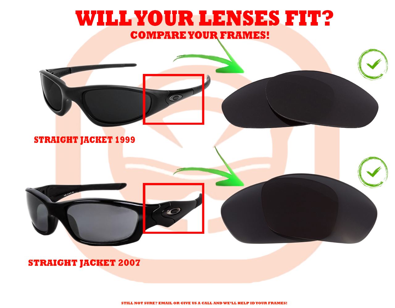 Replacement Rubber Kit for Oakley Straight Jacket Sunglass Earsocks Multi-Color
