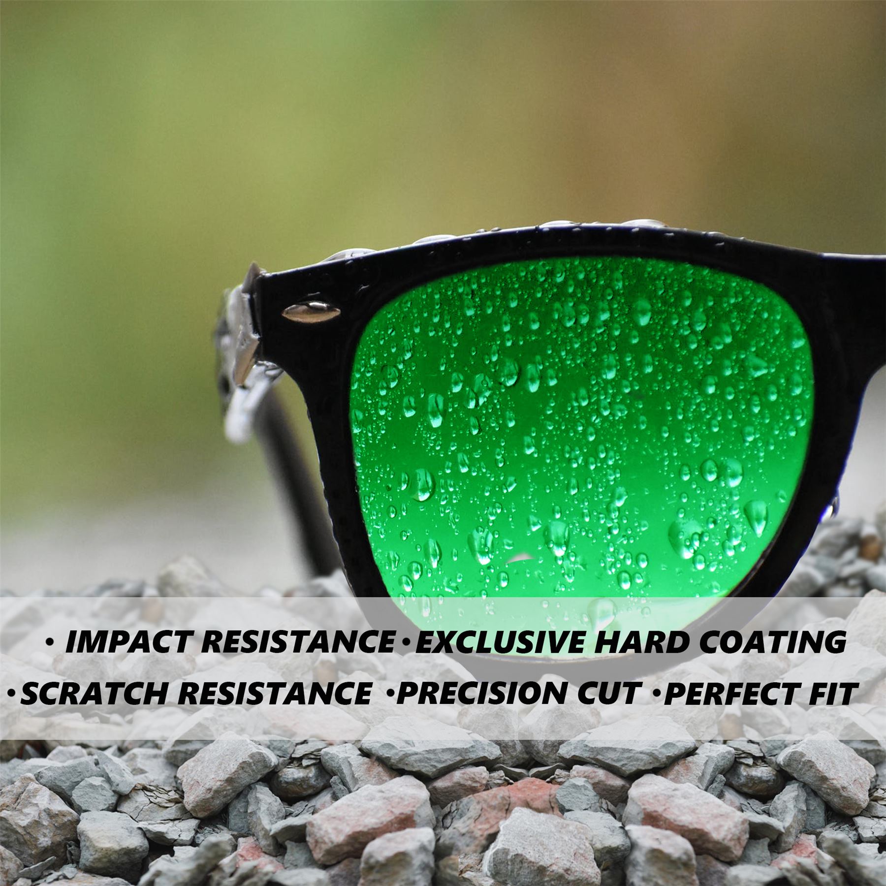 Replacement Rubber Kit for Oakley Straight Jacket Sunglass Earsocks Multi-Color