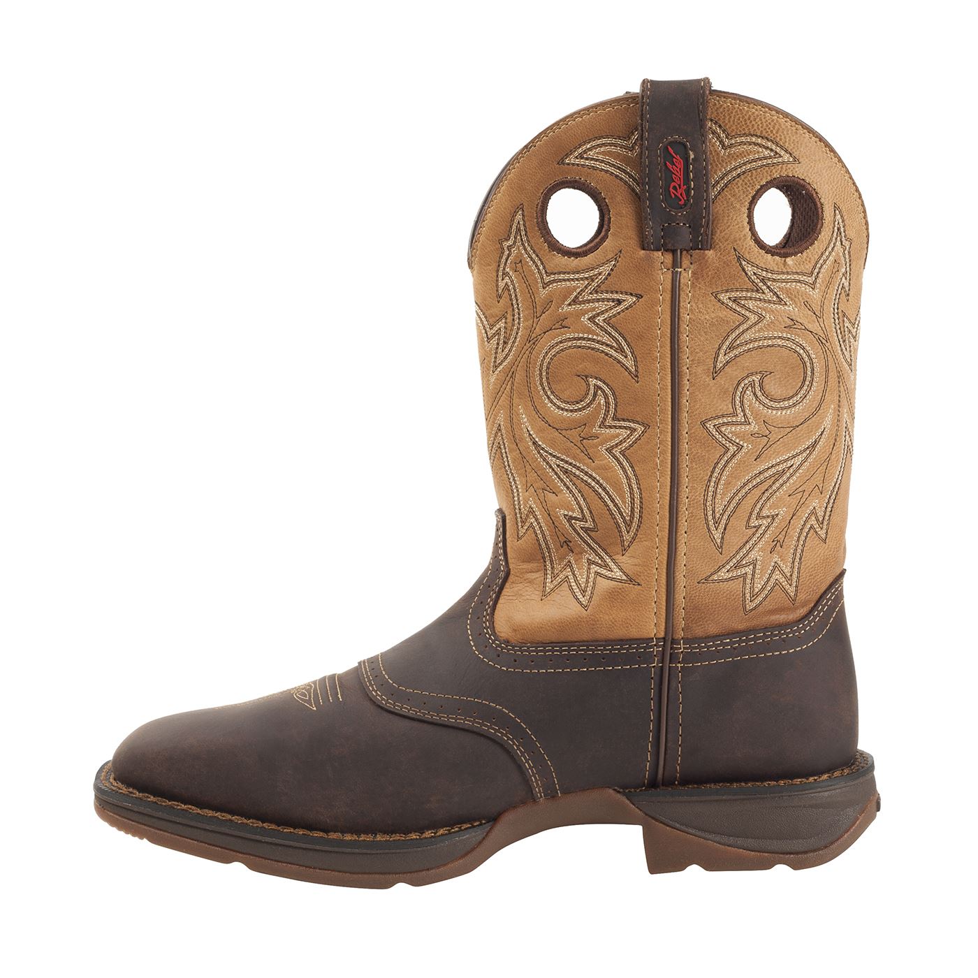 Durango Rebel DB019 Mens Brown Steel Toe PullOn Waterproof 11" Work Boot