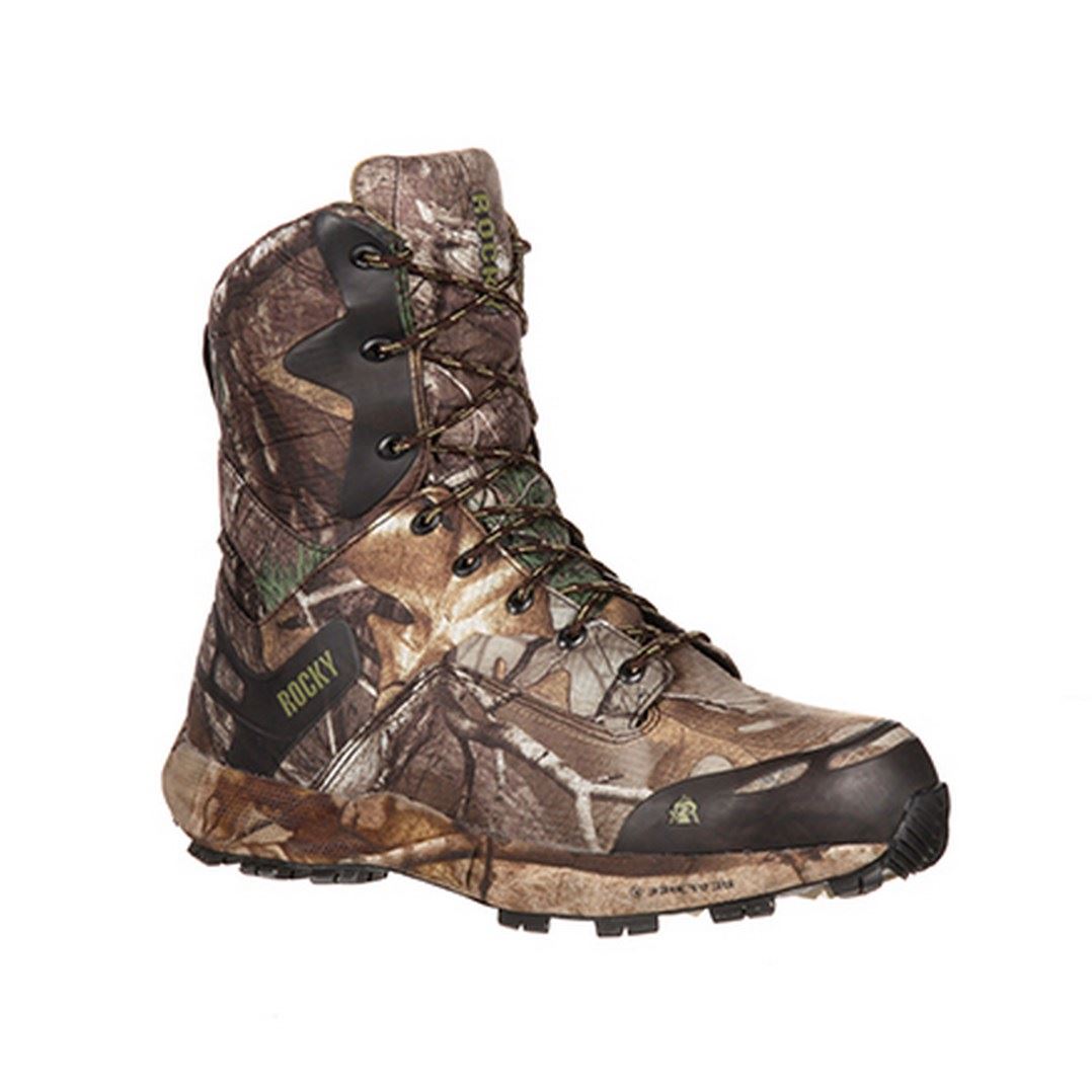 Rocky RKS0193 Mens Broadhead Camo Waterproof Insulated 8" Outdoor Boot