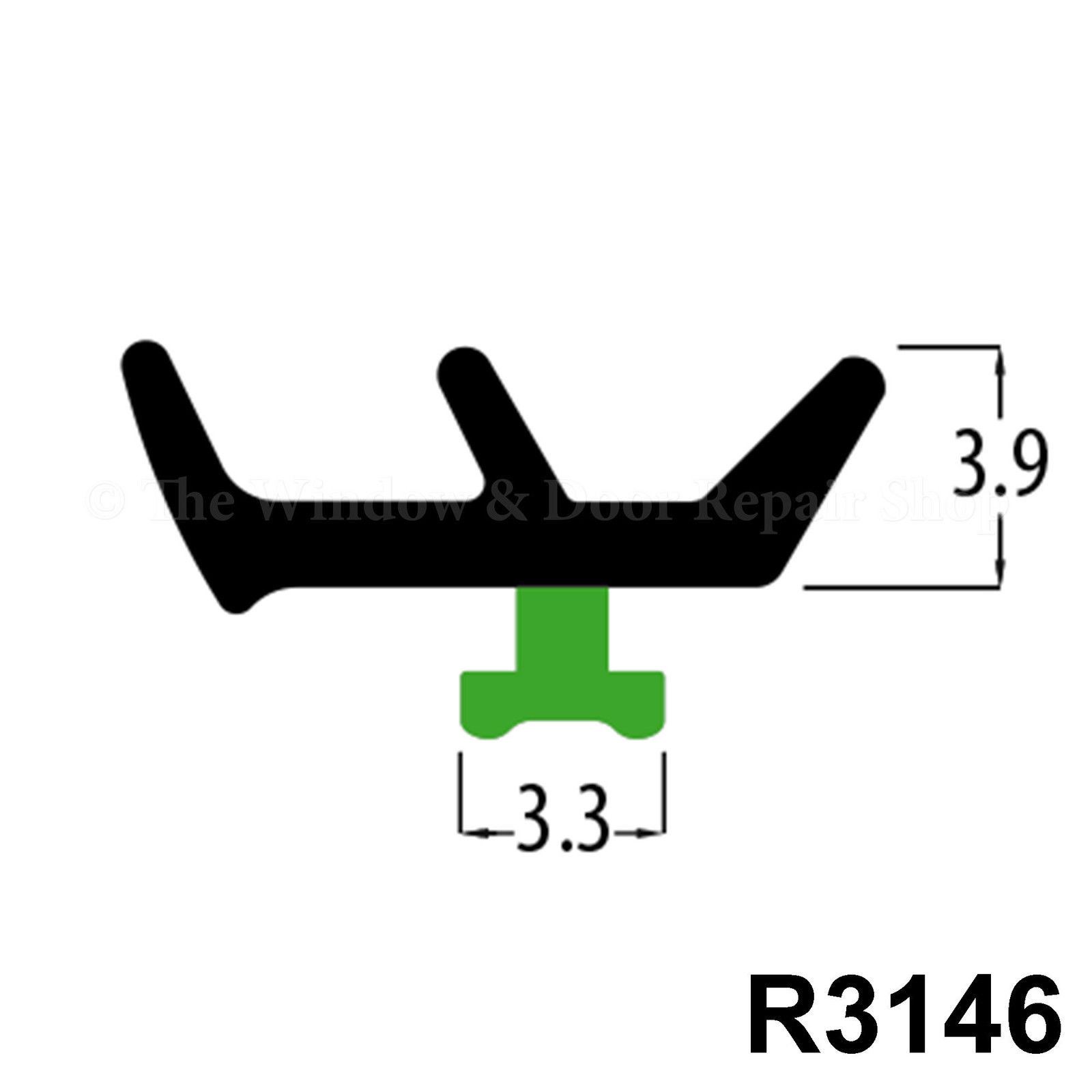 uPVC Window & Door E Gasket Rubber Seal Replacement Strip Bulk 50 - 200m Roll - Picture 4 of 13