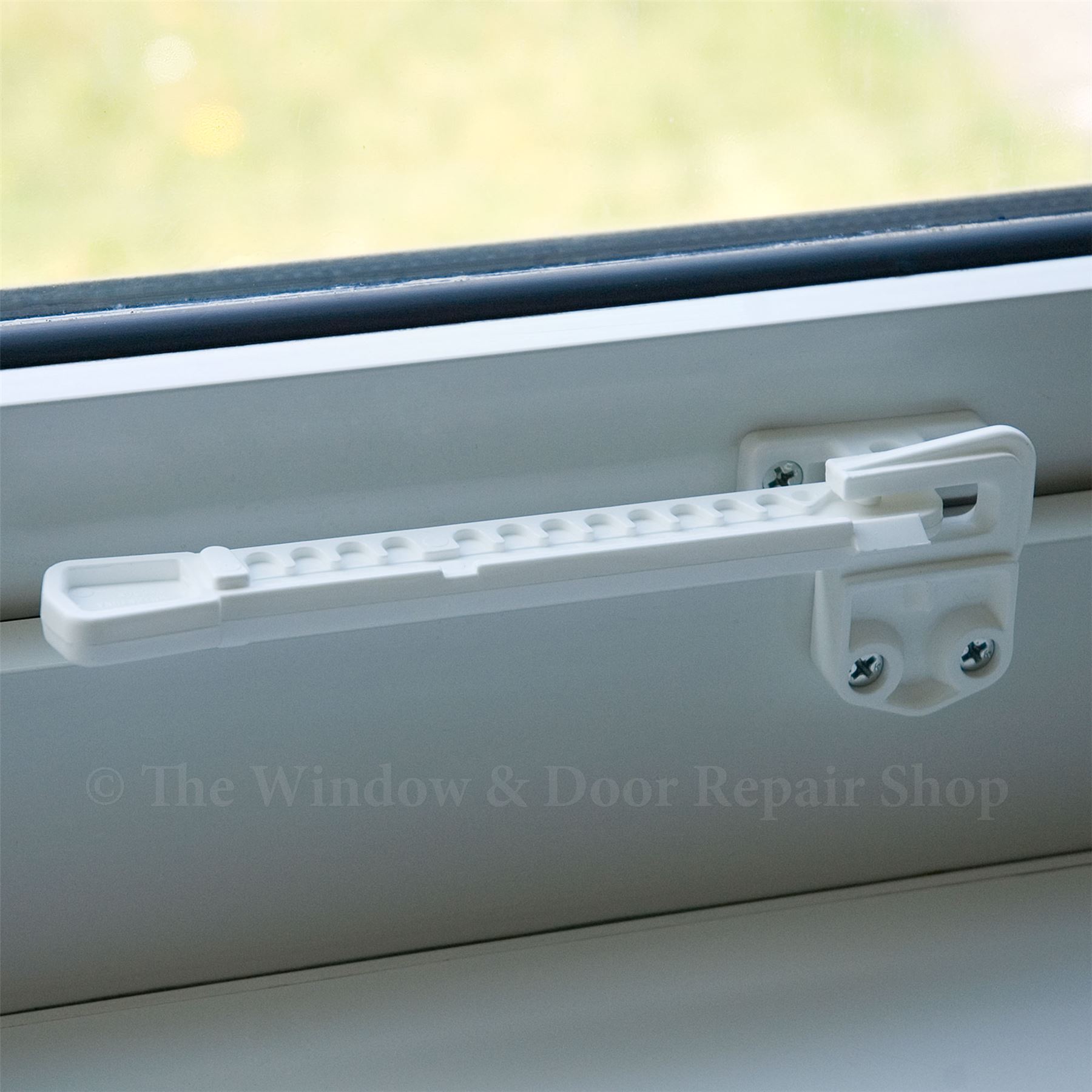UPVC Window Ventilation Restrictor Fits Outward & Inward Windows and