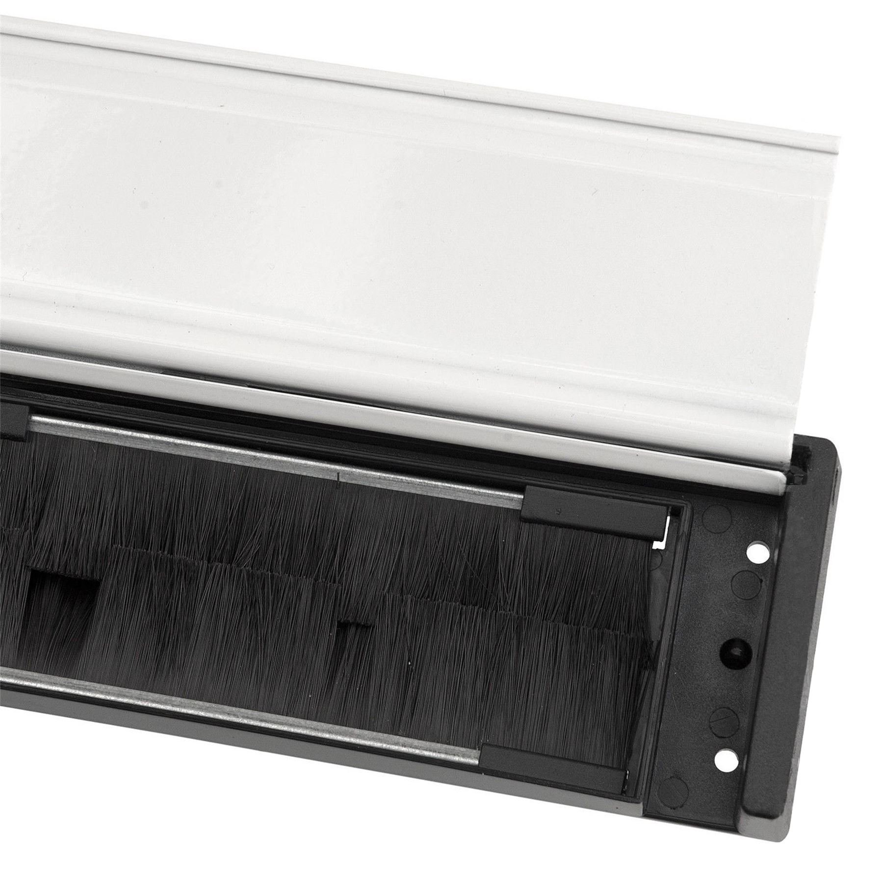 10" Polished Chrome Letterbox Anti Vandal Plate Set Stainless Steel