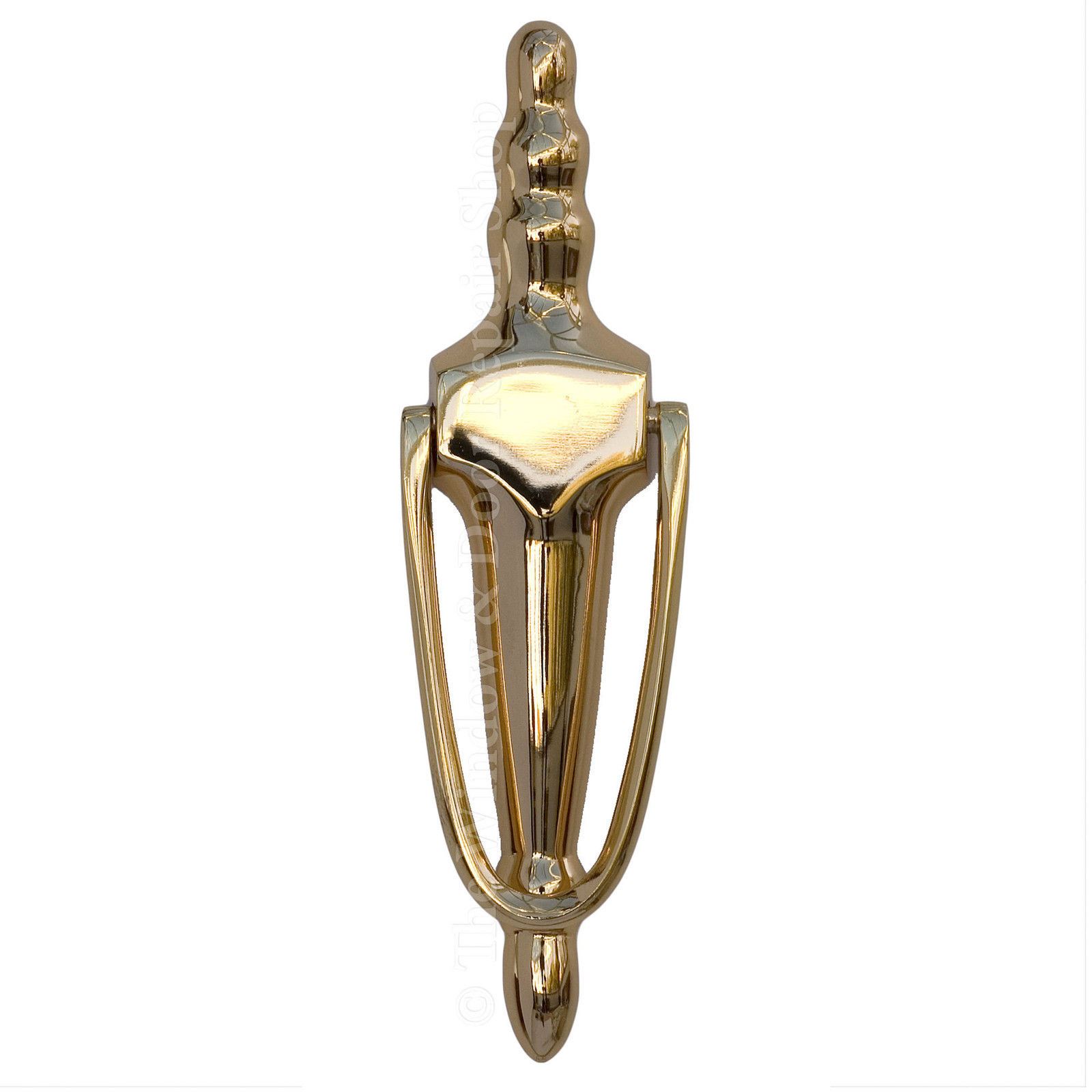 Door Knocker Slimline Victorian Urn Style 8" (7.7) Inch Bolt Through