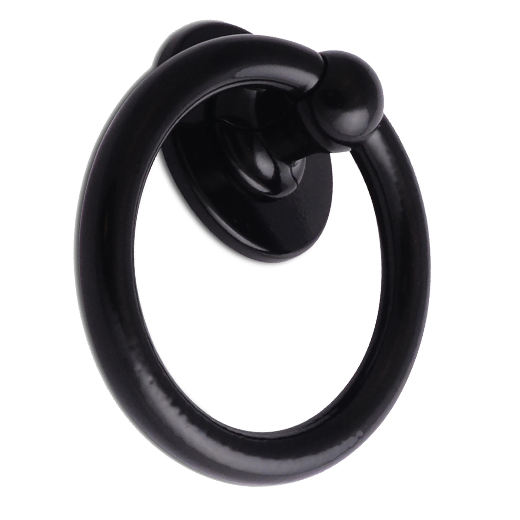 Heritage Solid UPVC Bullring Door Knocker Fab & Fix Easy Fit Heavy Duty