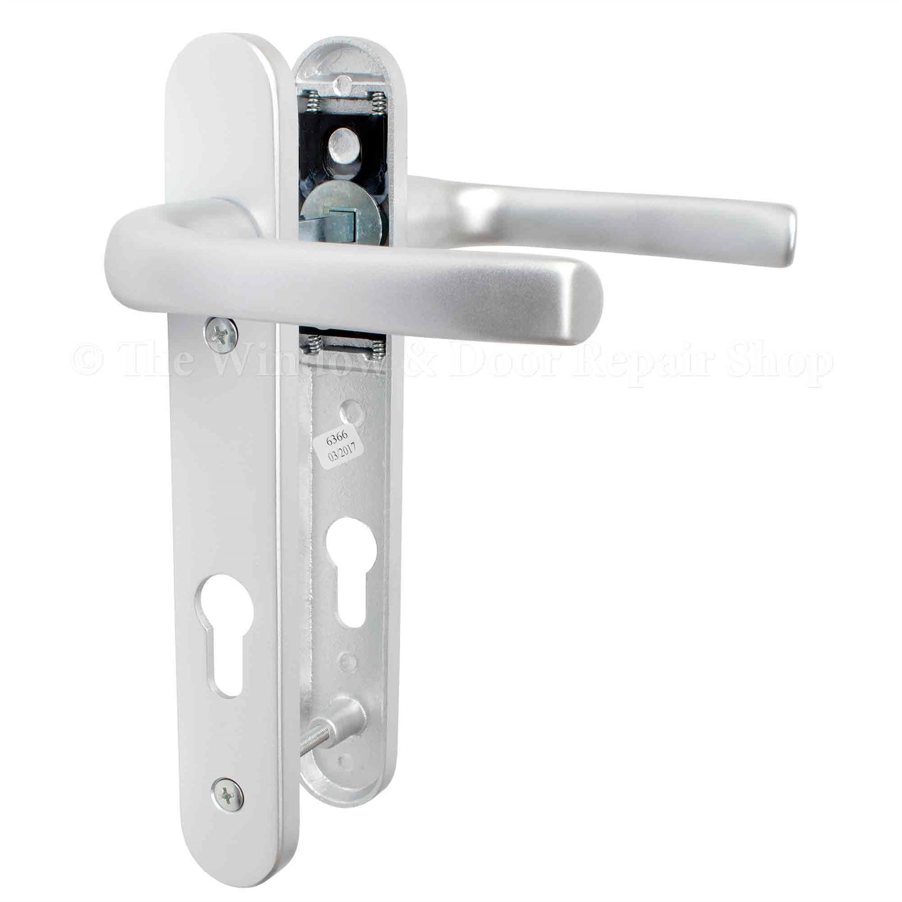 UPVC Door Handle Mila ProLinea 92mm 92PZ 122mm Fixings Double Glazing Pair Set - Picture 8 of 9