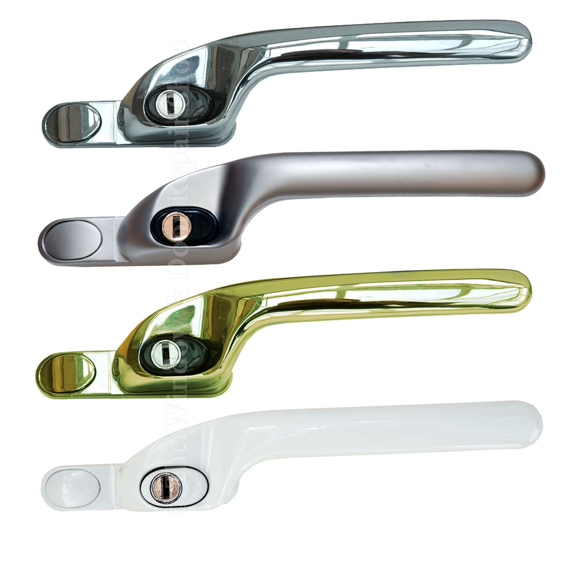 Fab & Fix Cranked Espag Locking Window Handle UPVC Double Glazing Aficionado - Picture 5 of 5