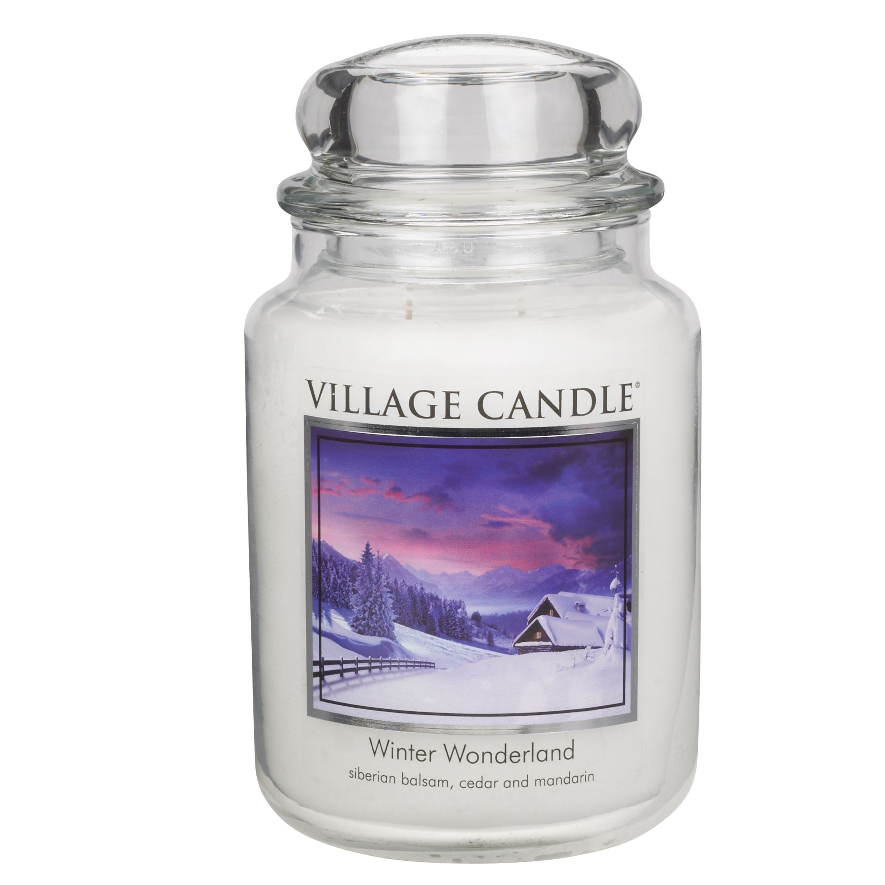 Christmas Collection Village Candle Large 26oz Scented Double Wick 170