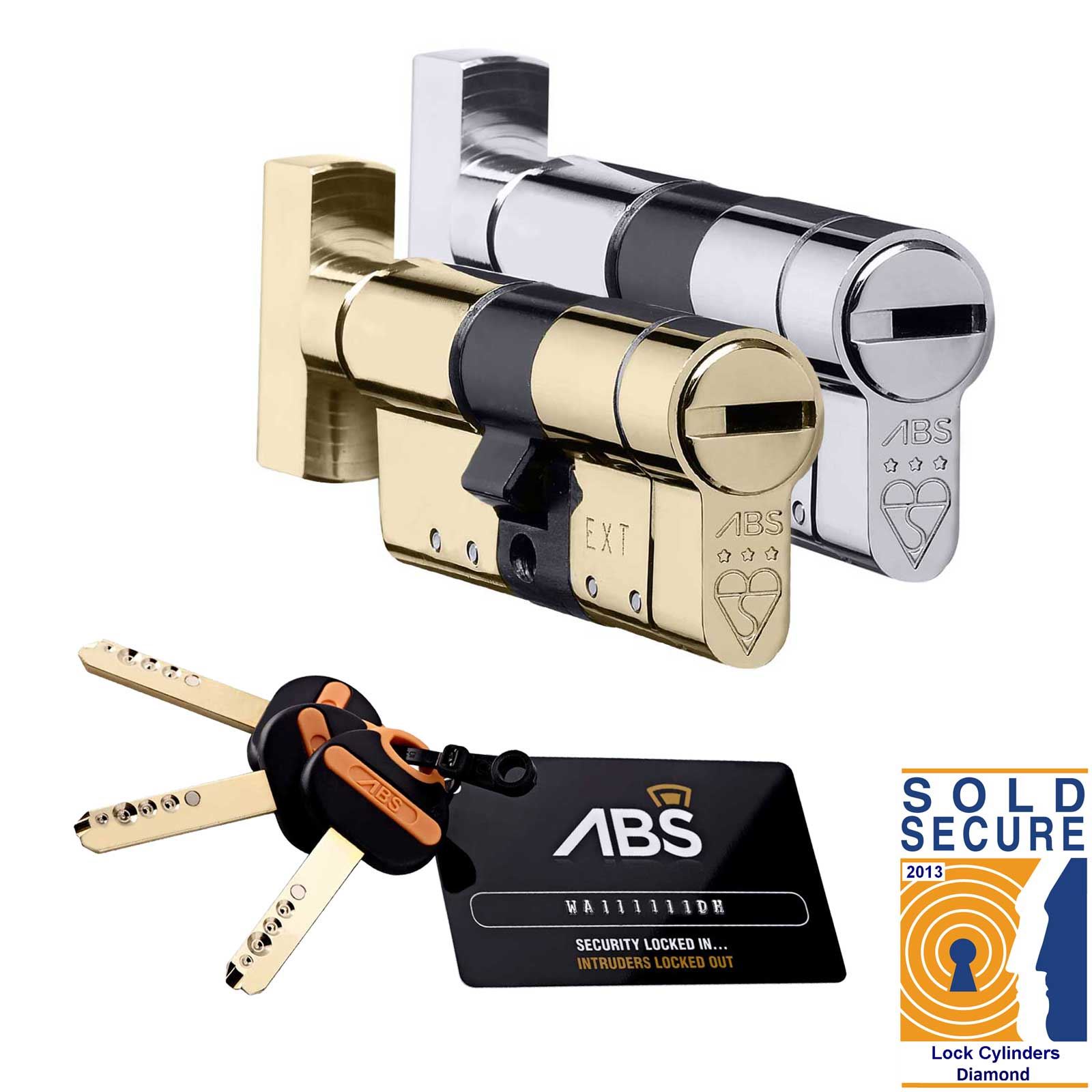 Avocet ABS Security Thumb Turn Euro Cylinder UPVC Door Lock Anti Snap