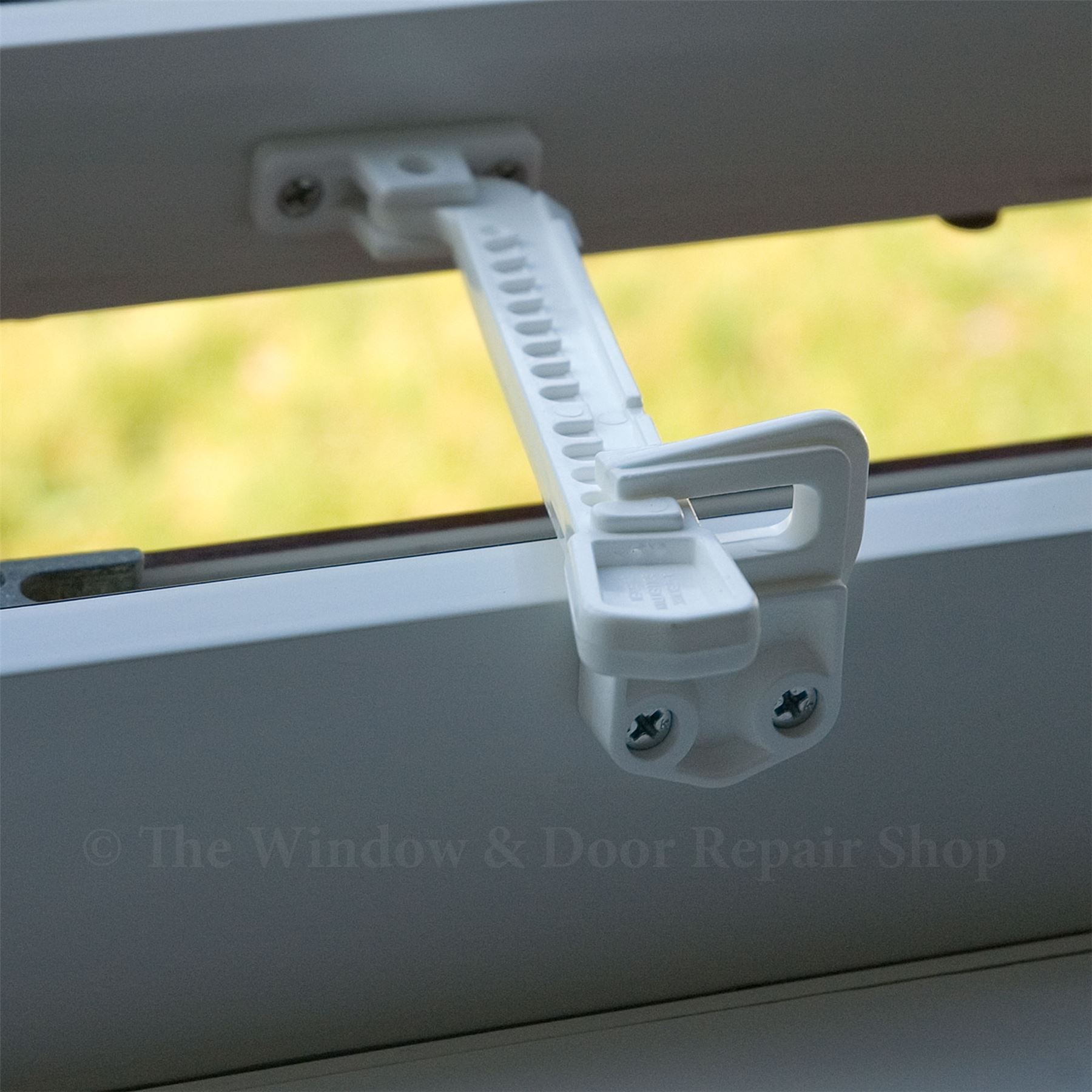 UPVC Window Ventilation Restrictor Fits Outward & Inward Windows and