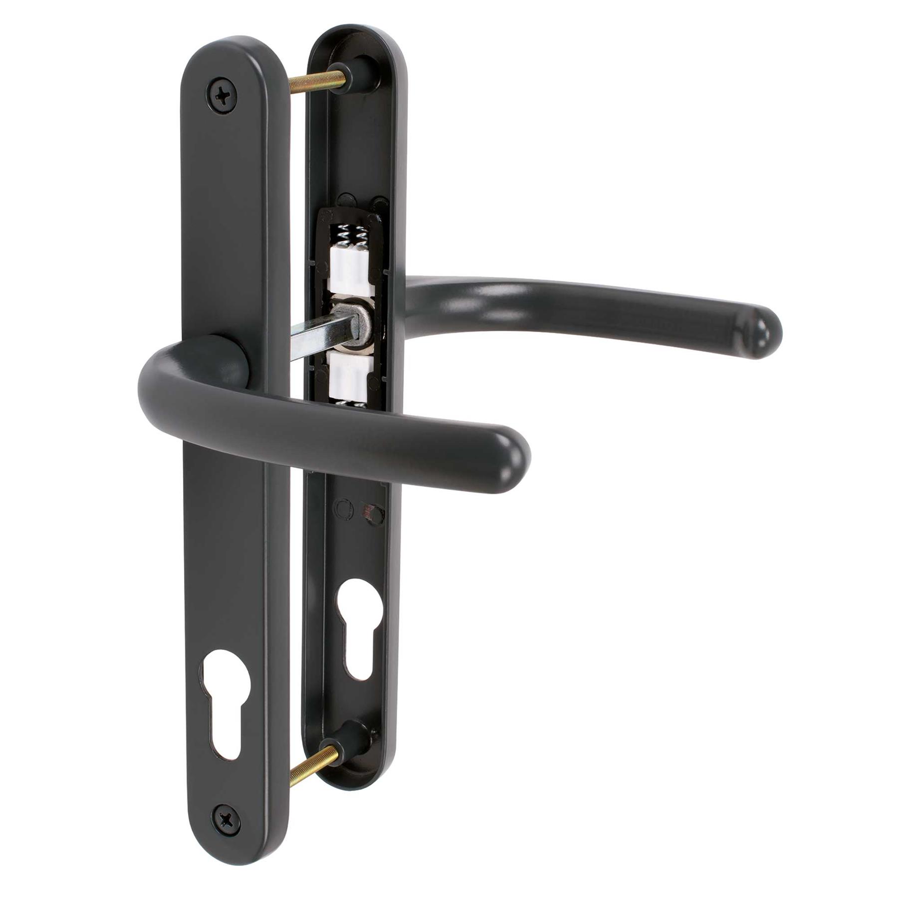 UPVC Door Handle Balmoral 92mm 92PZ 211mm Fixings Double Glazing Patio Pair Set - Picture 4 of 9