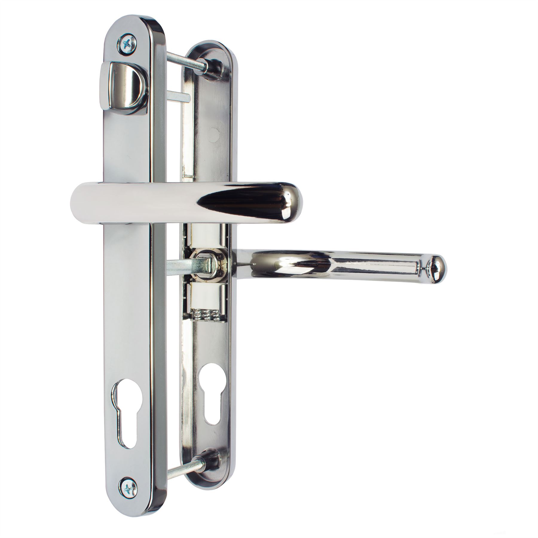 UPVC Door Handle Balmoral Sprung 92mm 62mm PZ Lever Snib 211mm Set