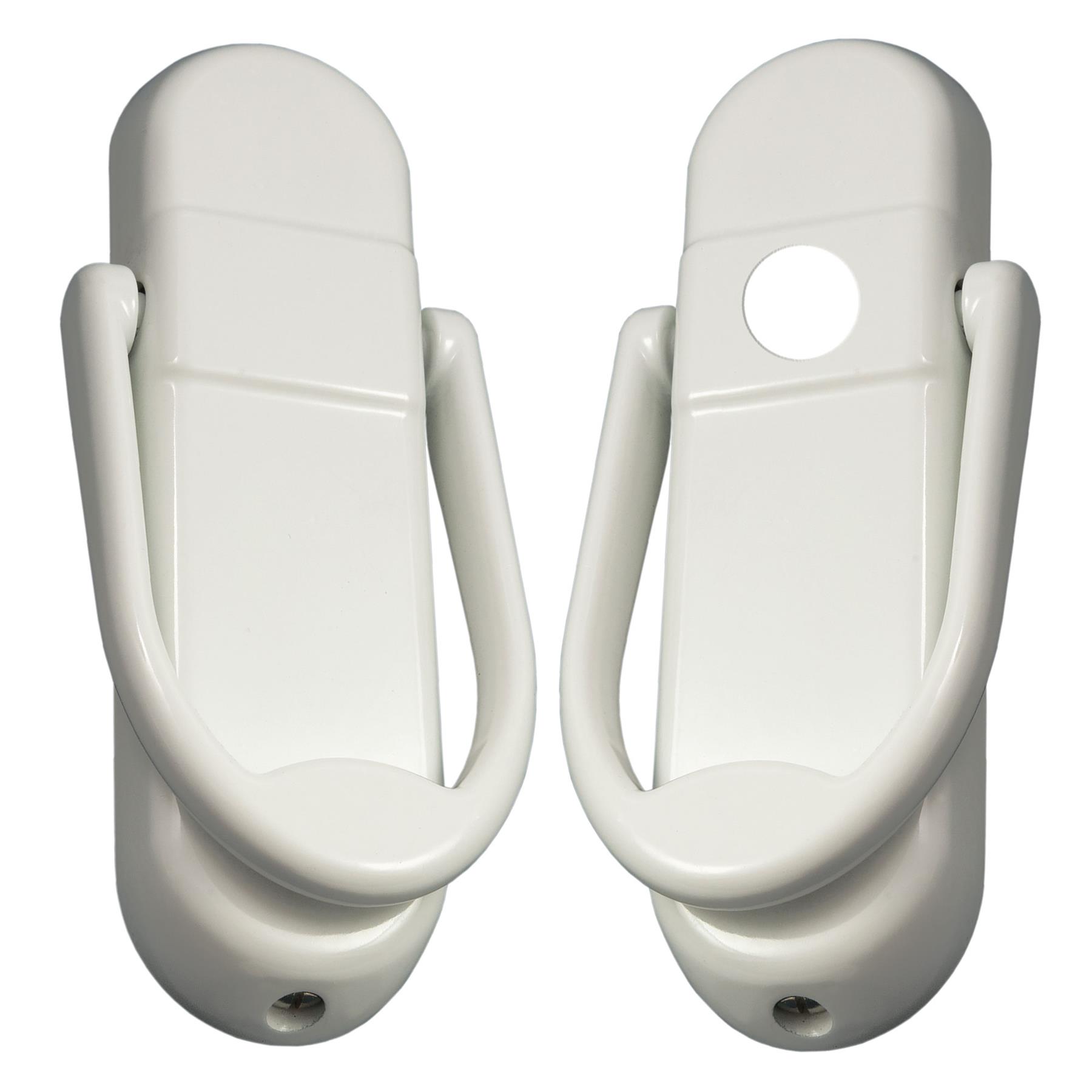 Door Knocker Slimline Modern Optional Spy Hole Viewer Hole Face Fit Affinity