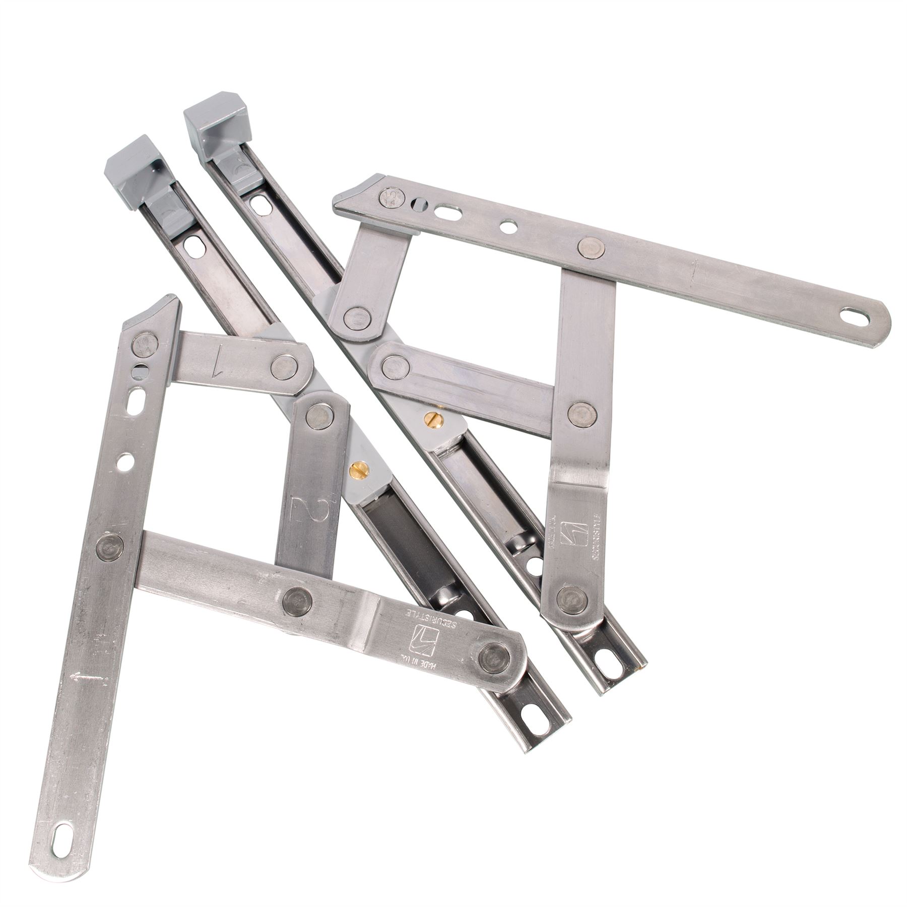 Pair of Slimline UPVC Window Hinges Narrow 15mm Wide Top Side Hung Friction Stay eBay